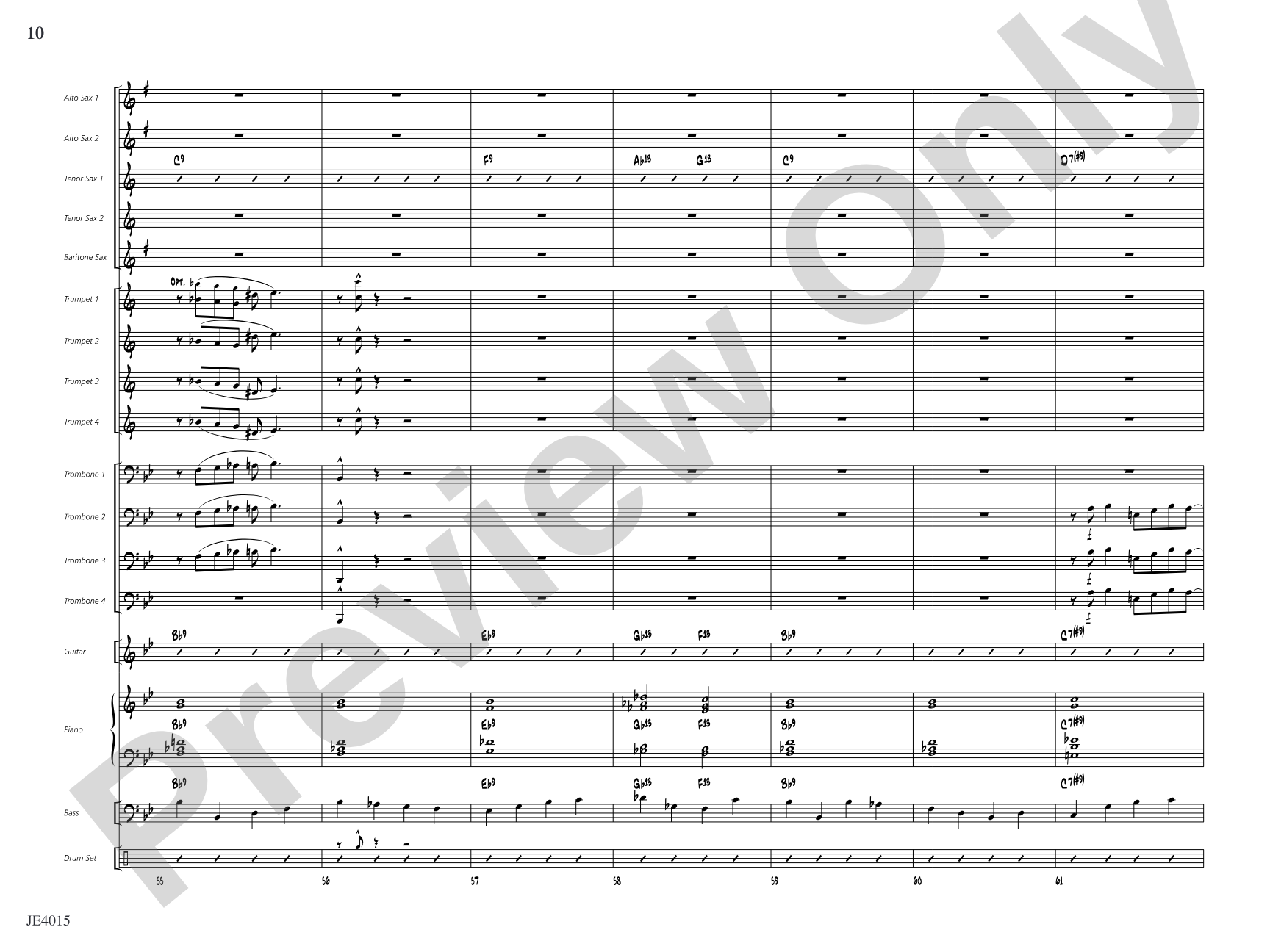 Outback Boogie: Jazz Ensemble Conductor Score & Parts