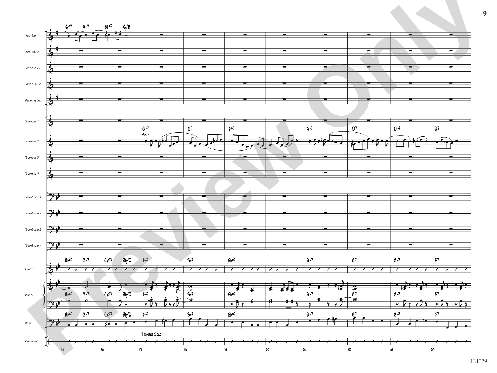 Fat City Swing: Jazz Ensemble Conductor Score & Parts