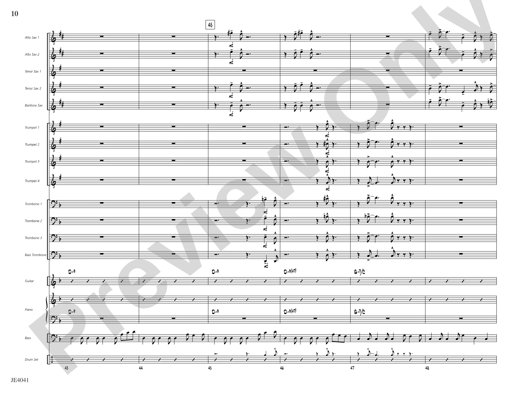 Sho' Nuff Sure-fire Shuffle: Jazz Ensemble Conductor Score & Parts