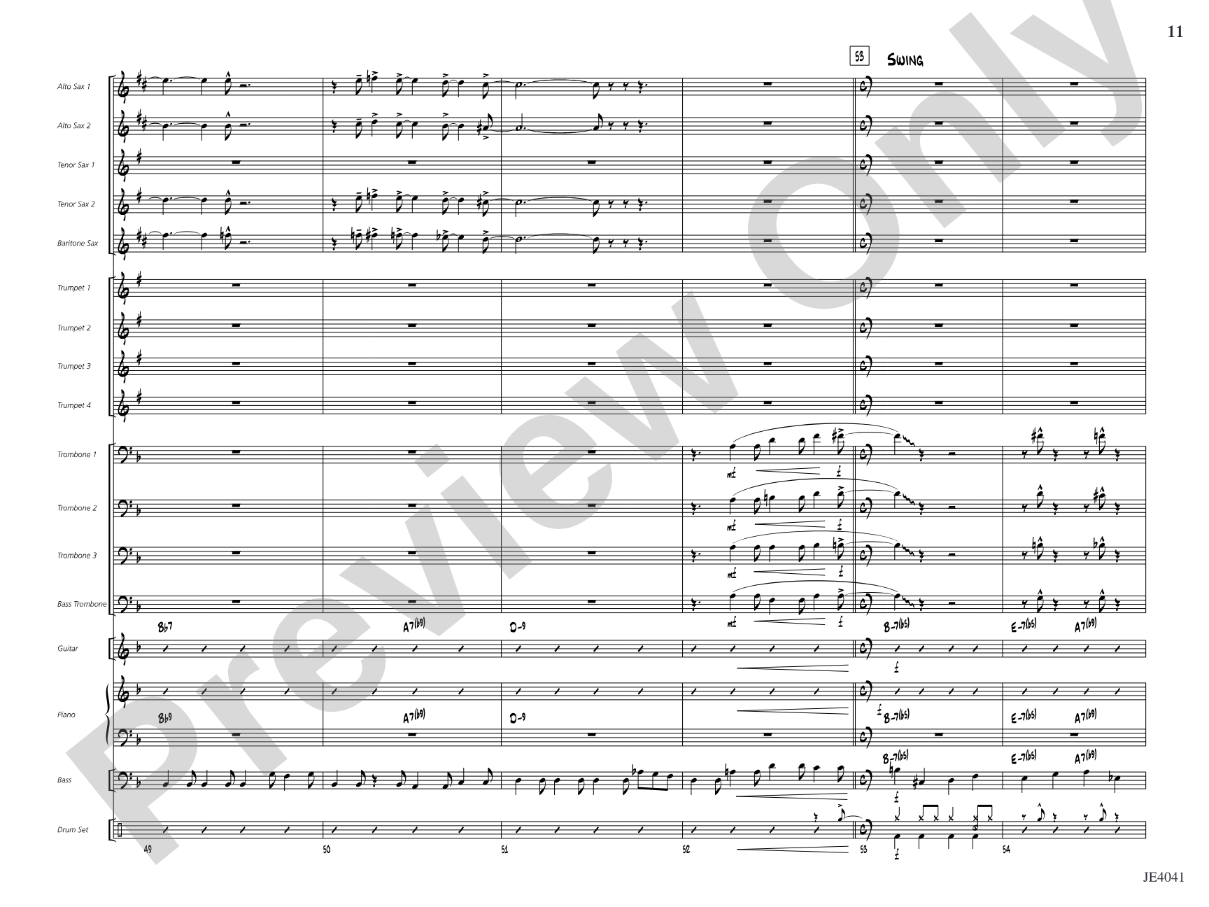 Sho' Nuff Sure-fire Shuffle: Jazz Ensemble Conductor Score & Parts