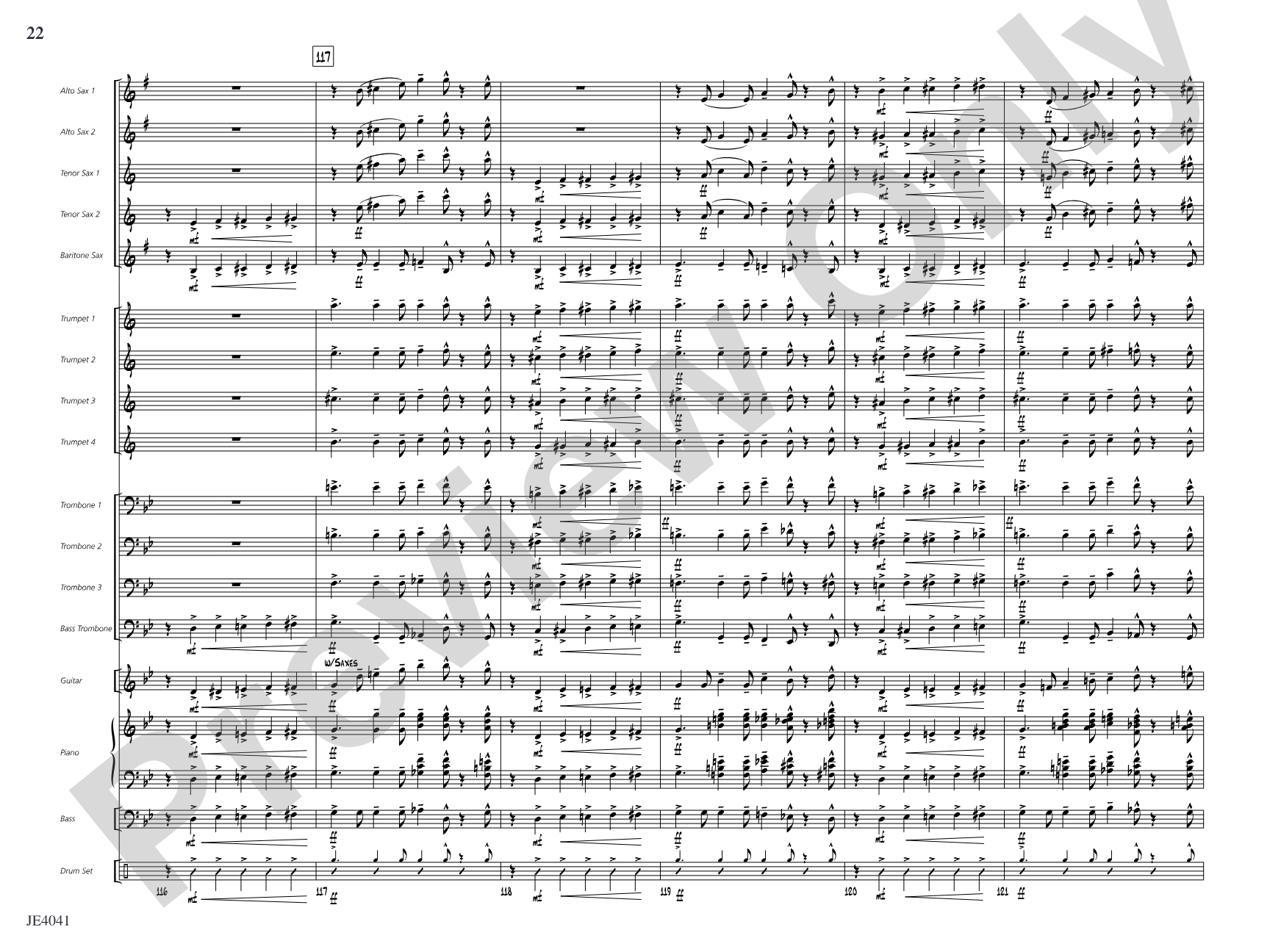 Sho' Nuff Sure-fire Shuffle: Jazz Ensemble Conductor Score & Parts