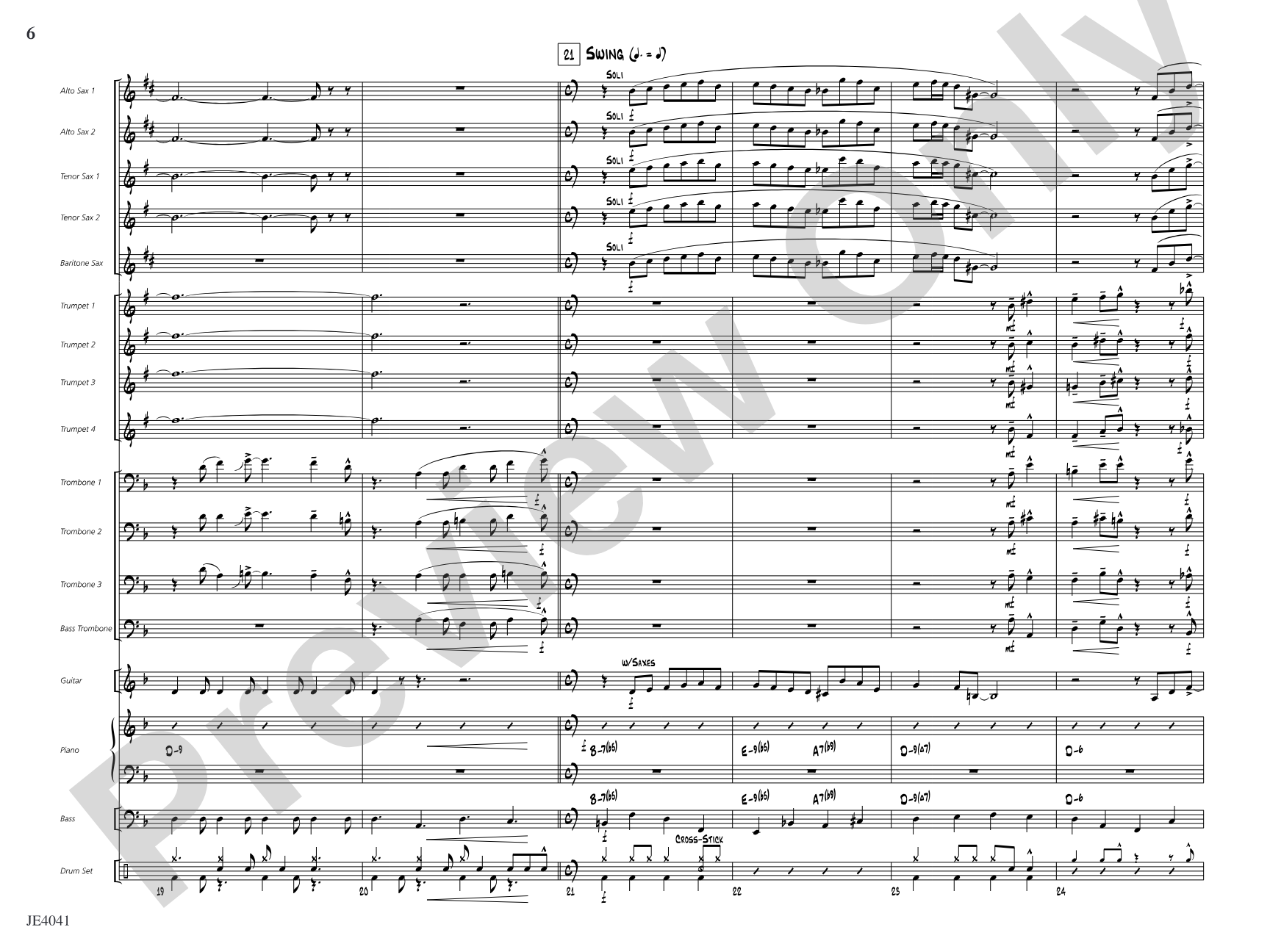 Sho' Nuff Sure-fire Shuffle: Jazz Ensemble Conductor Score & Parts