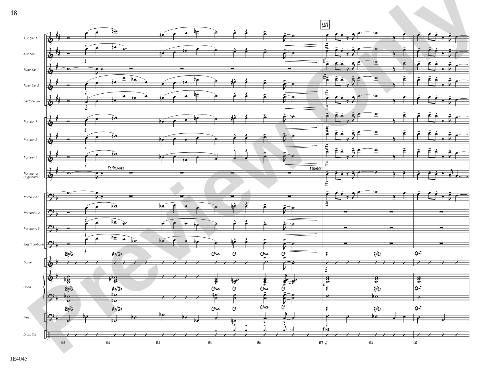 Luck of the Irish: Jazz Ensemble Conductor Score & Parts