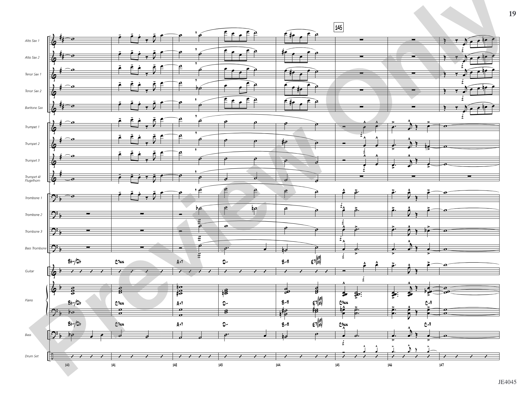 Luck of the Irish: Jazz Ensemble Conductor Score & Parts