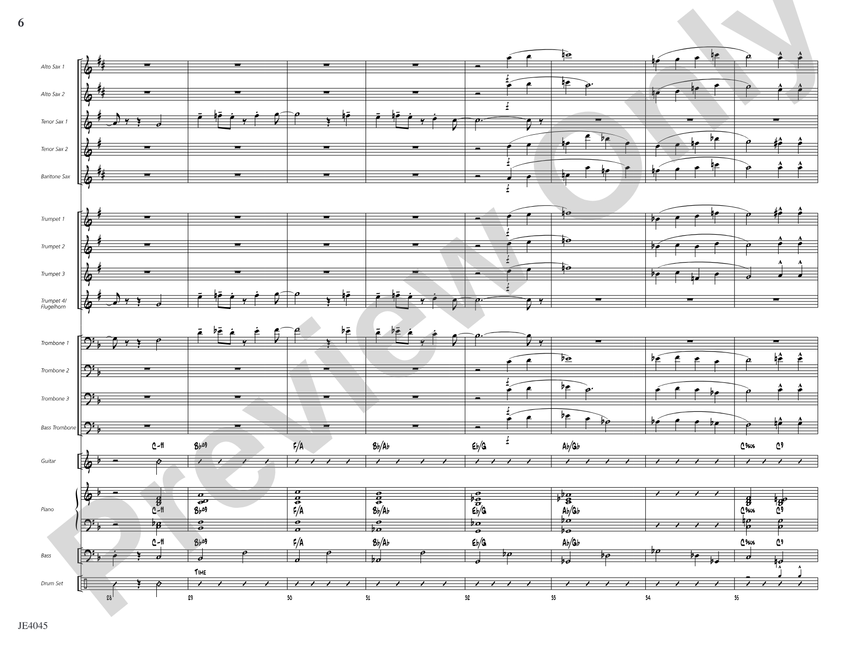 Luck of the Irish: Jazz Ensemble Conductor Score & Parts