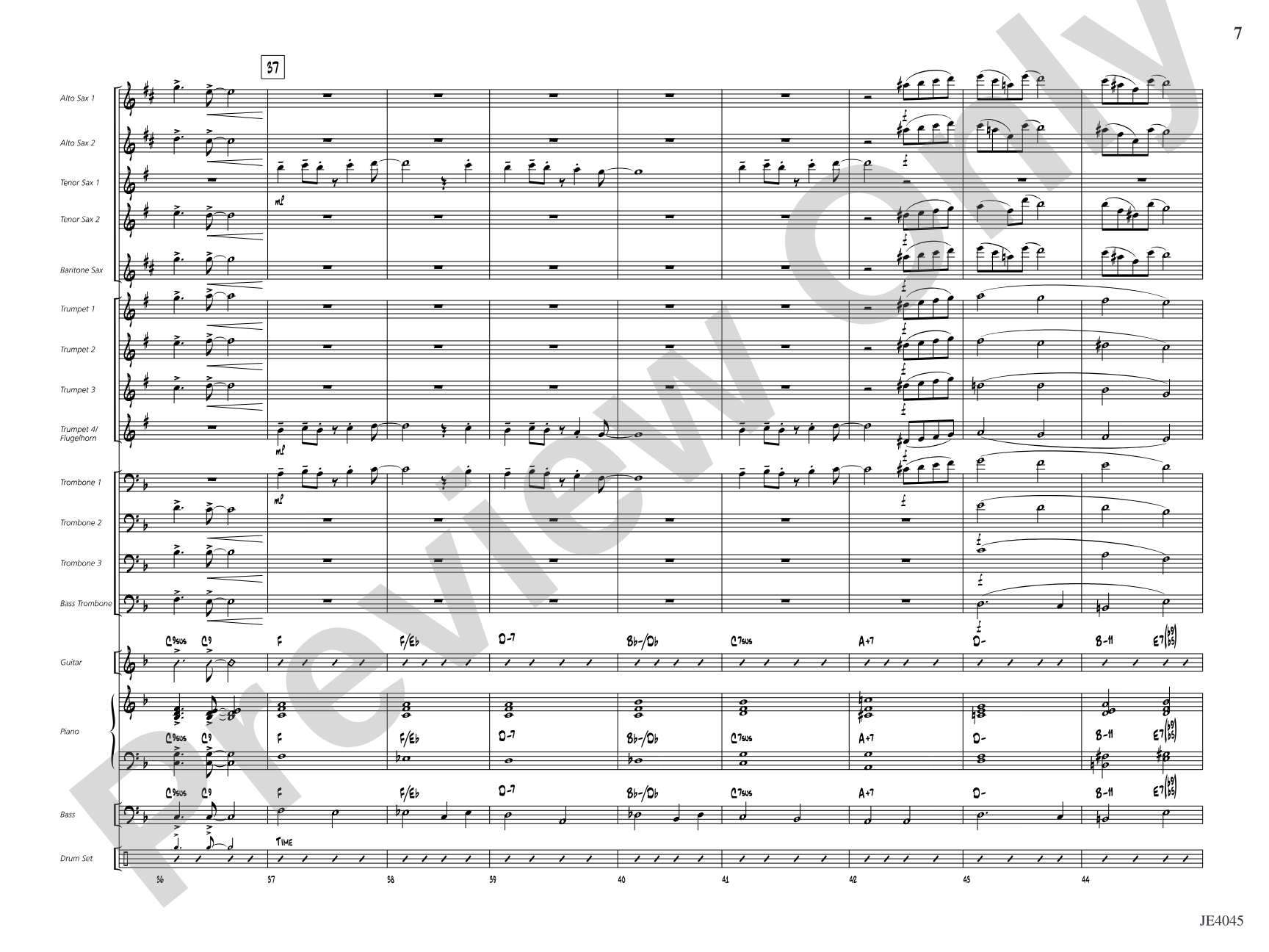 Luck of the Irish: Jazz Ensemble Conductor Score & Parts