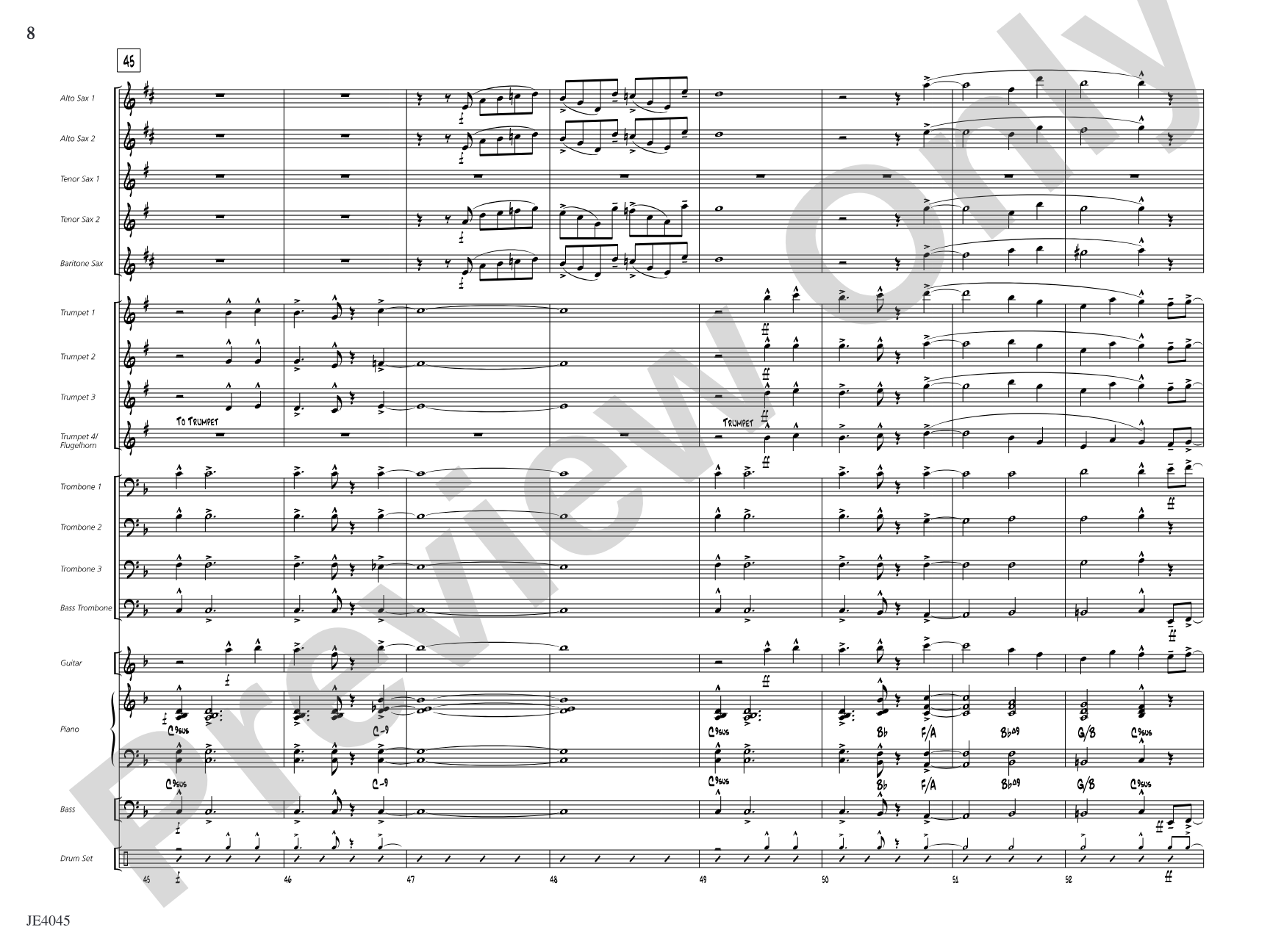 Luck of the Irish: Jazz Ensemble Conductor Score & Parts