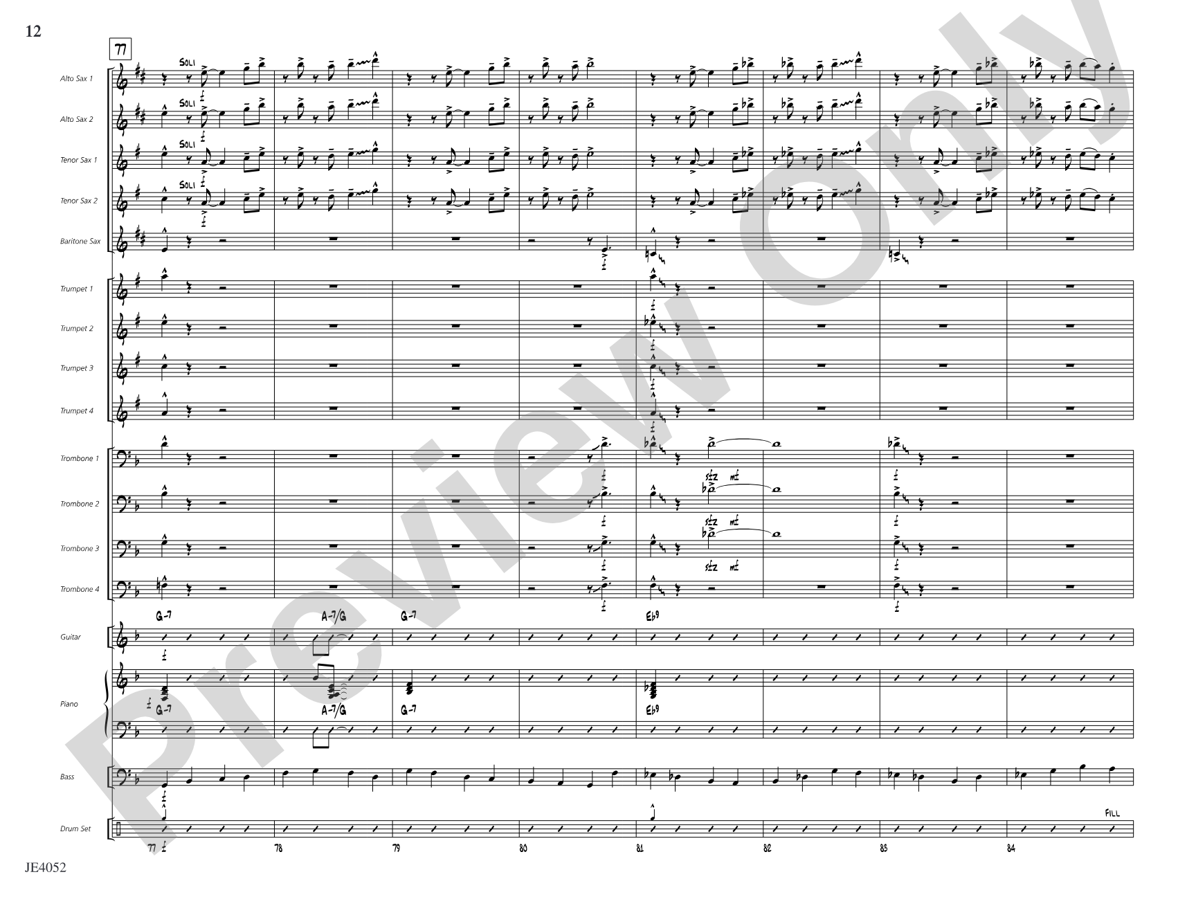 This Is It!: Jazz Ensemble Conductor Score & Parts