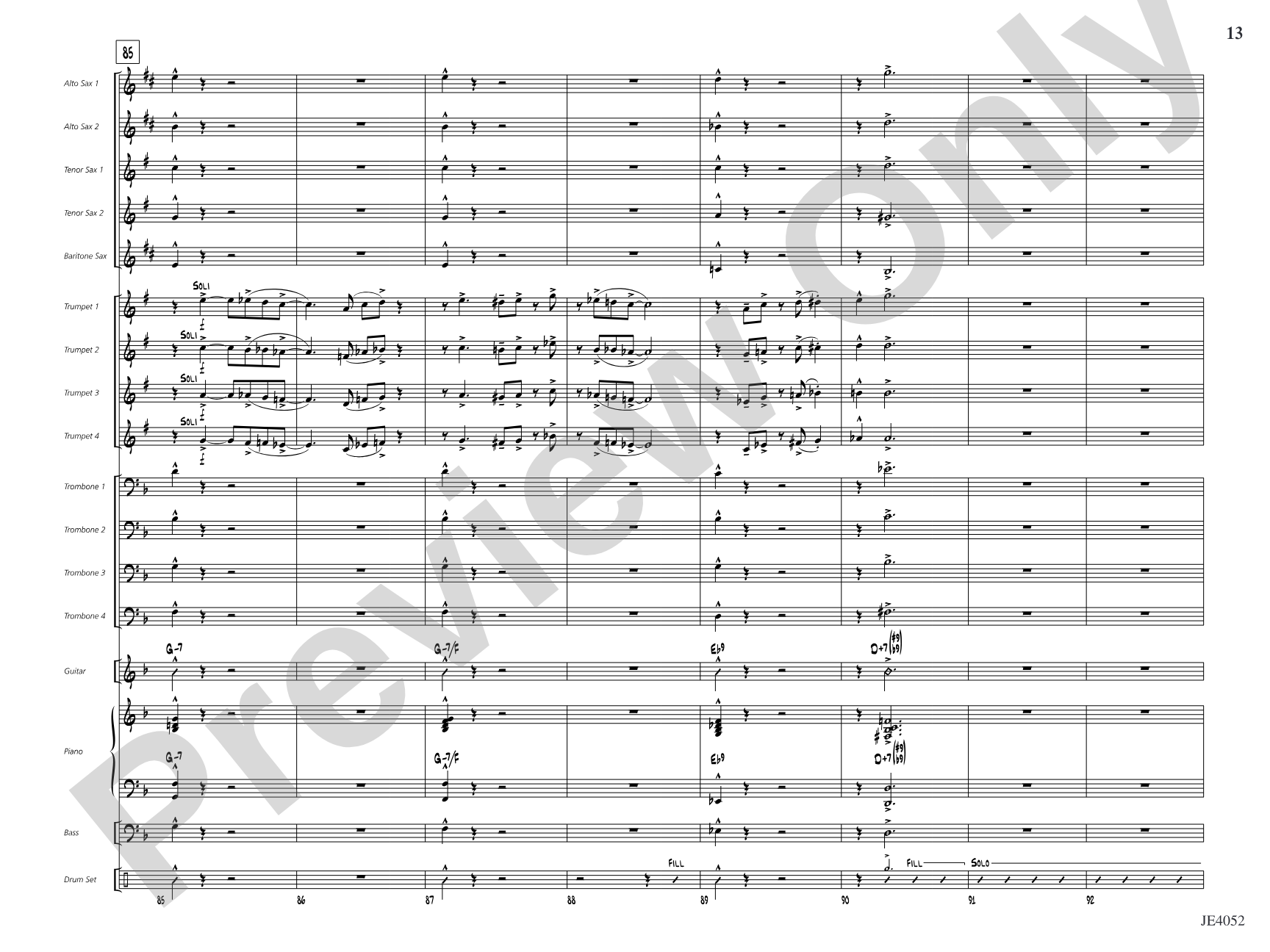 This Is It!: Jazz Ensemble Conductor Score & Parts