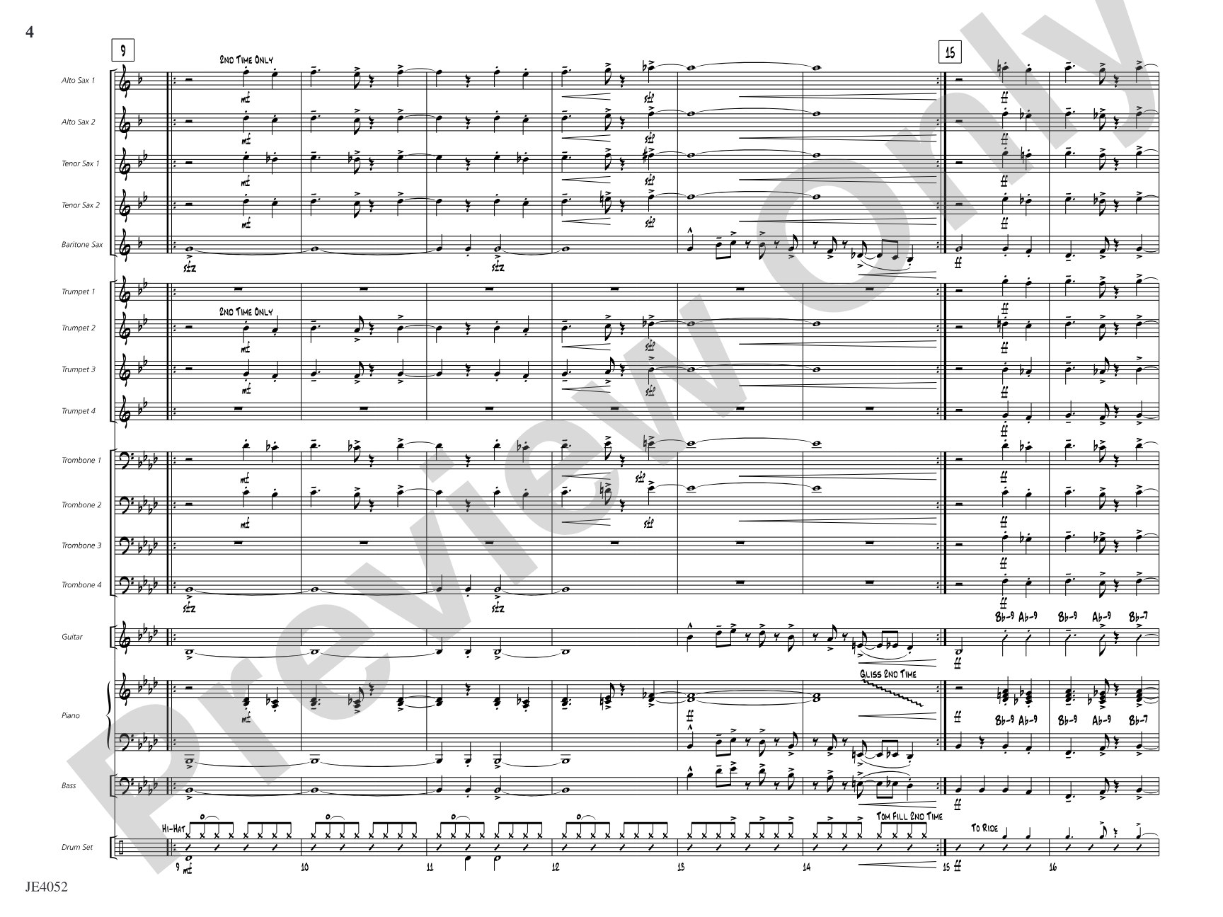 This Is It!: Jazz Ensemble Conductor Score & Parts