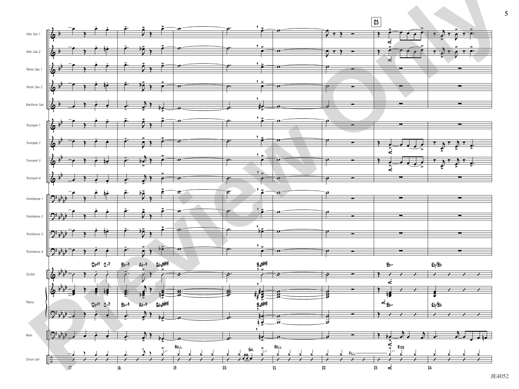 This Is It!: Jazz Ensemble Conductor Score & Parts