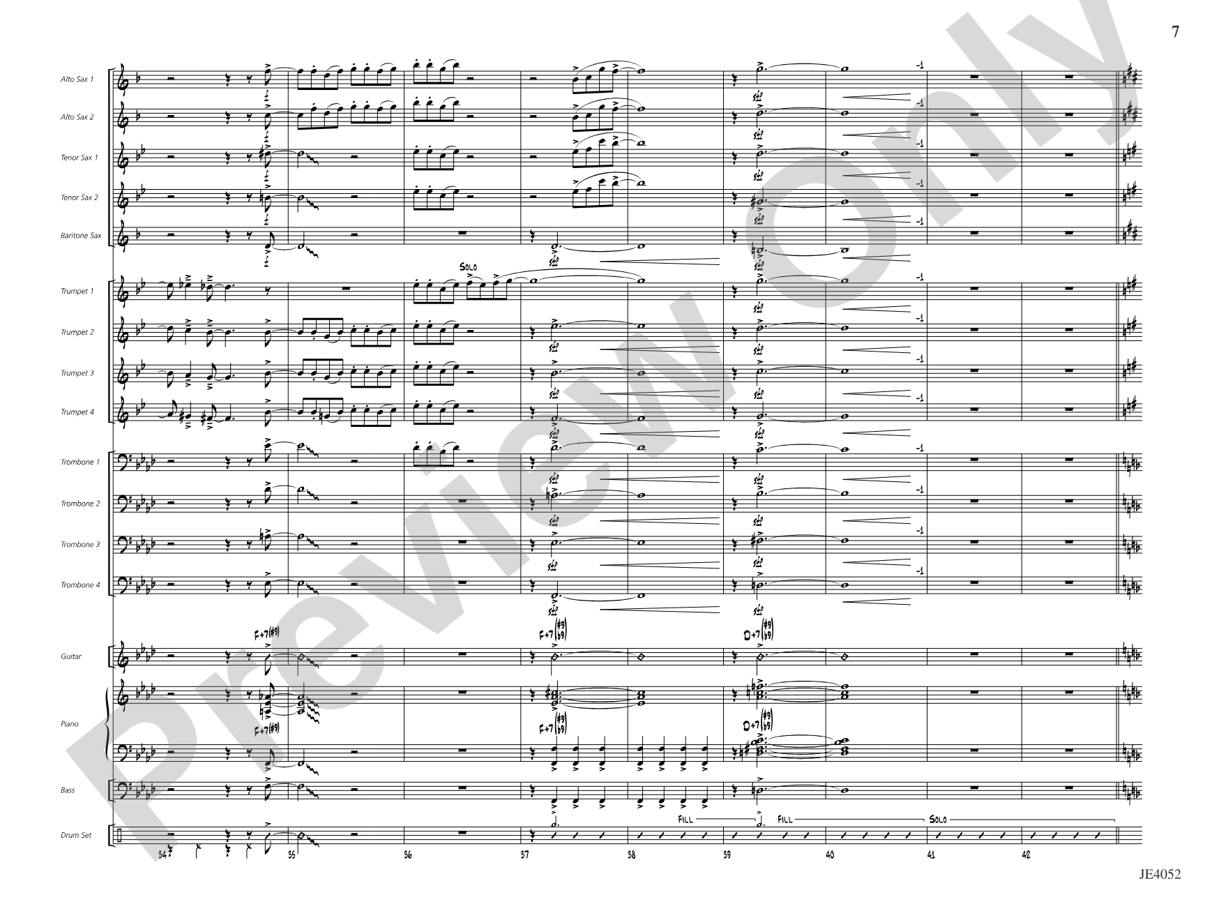 This Is It!: Jazz Ensemble Conductor Score & Parts