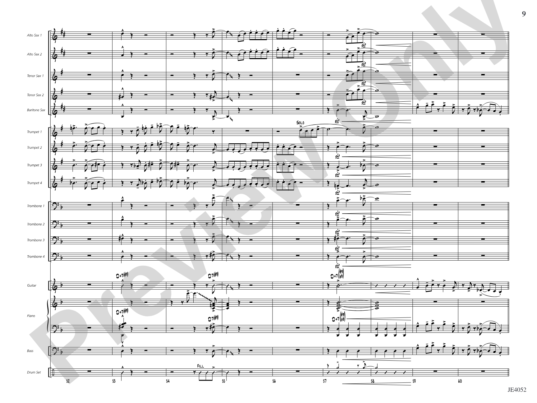 This Is It!: Jazz Ensemble Conductor Score & Parts