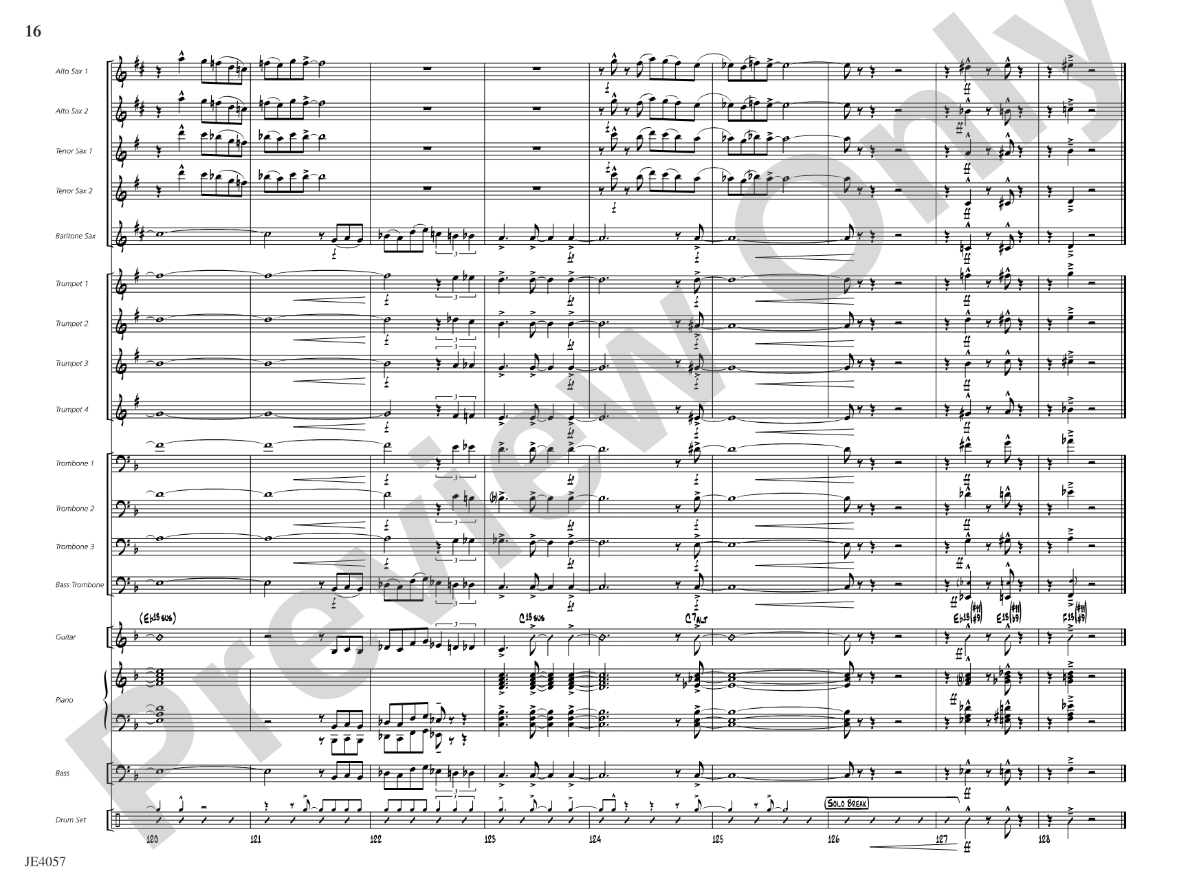 The Skipper Strut!: Jazz Ensemble Conductor Score & Parts