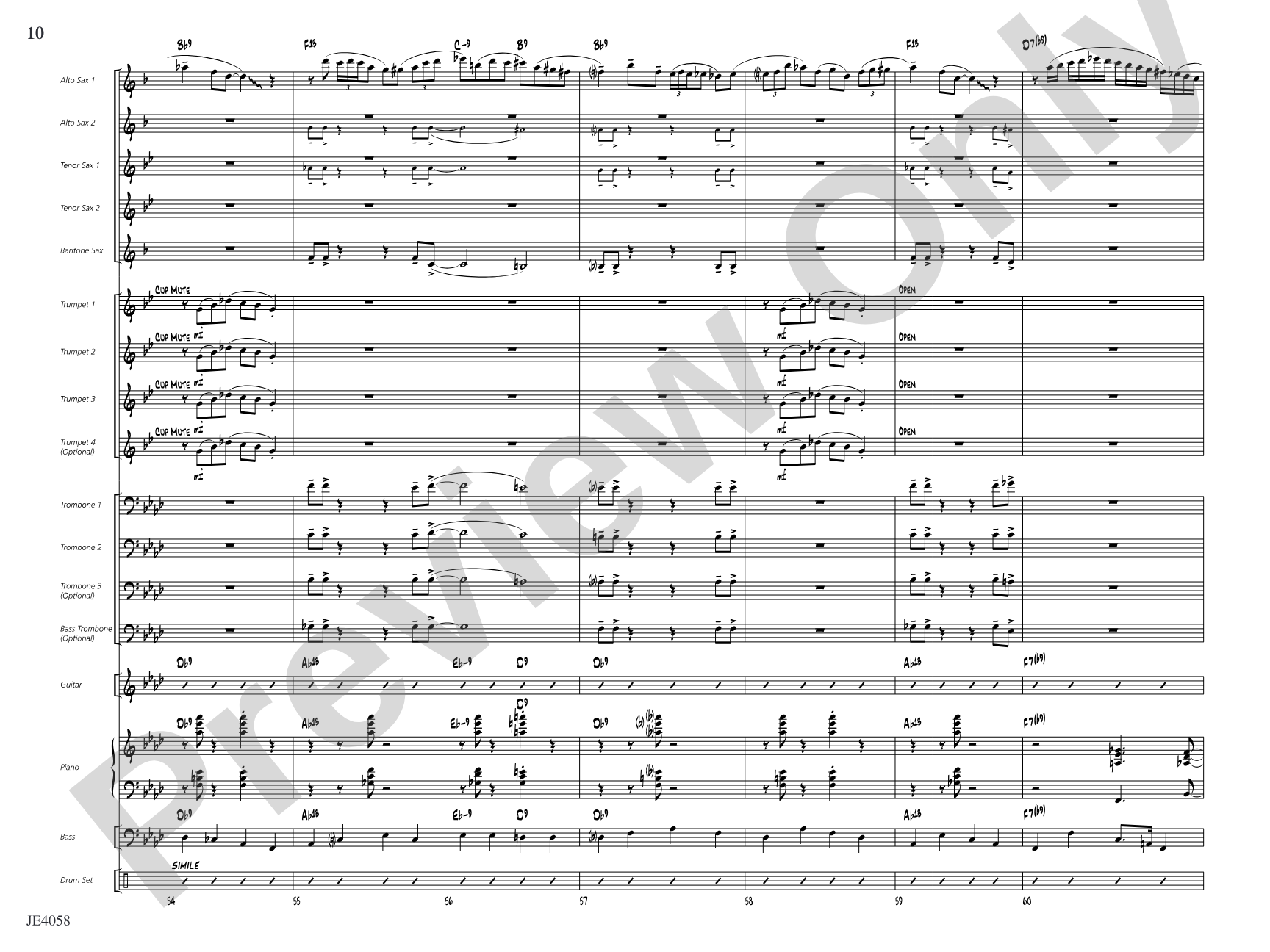 I've Got the Pearl on a String: Jazz Ensemble Conductor Score & Parts