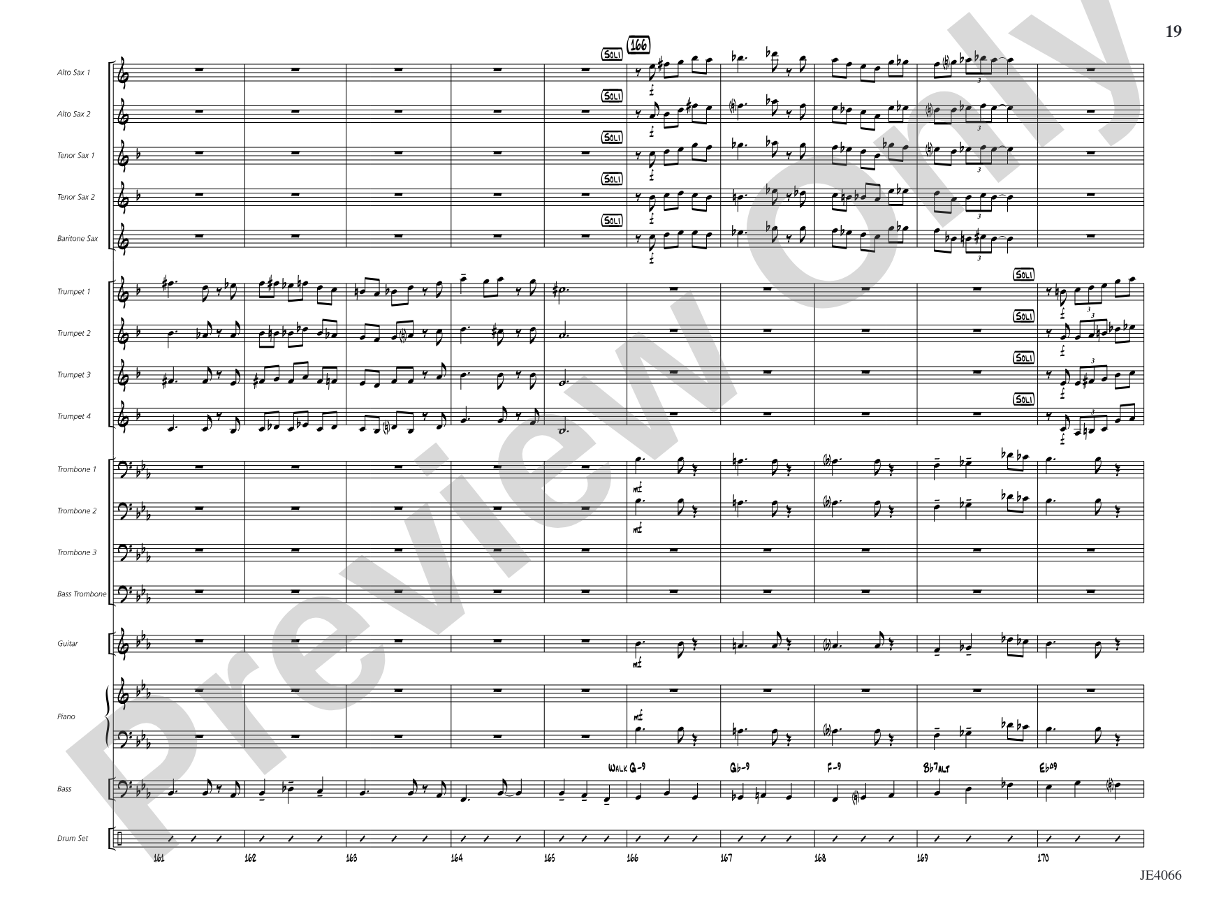 Ja-Da: Jazz Ensemble Conductor Score & Parts