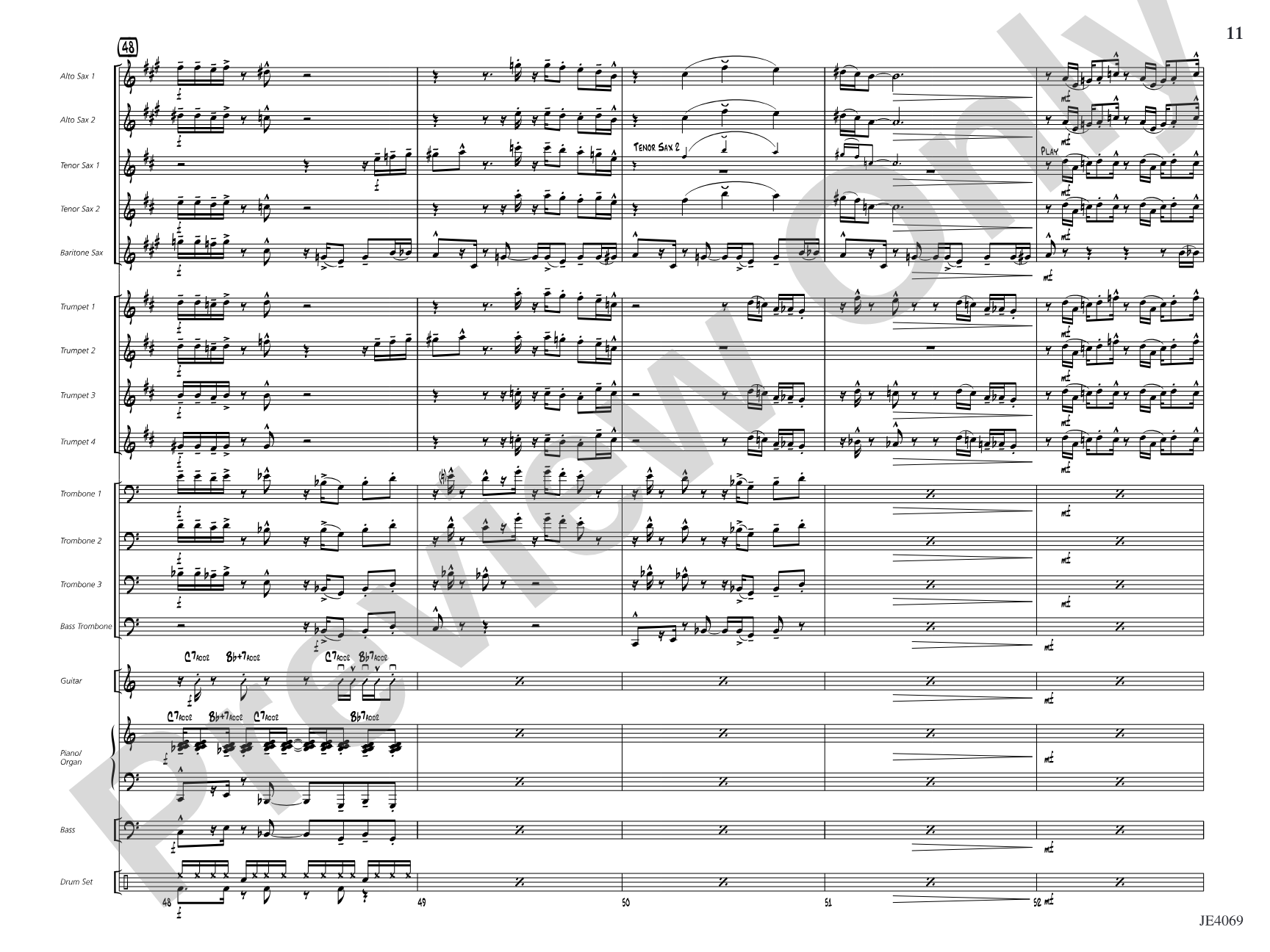 Calling Dr. Chops: Jazz Ensemble Conductor Score & Parts