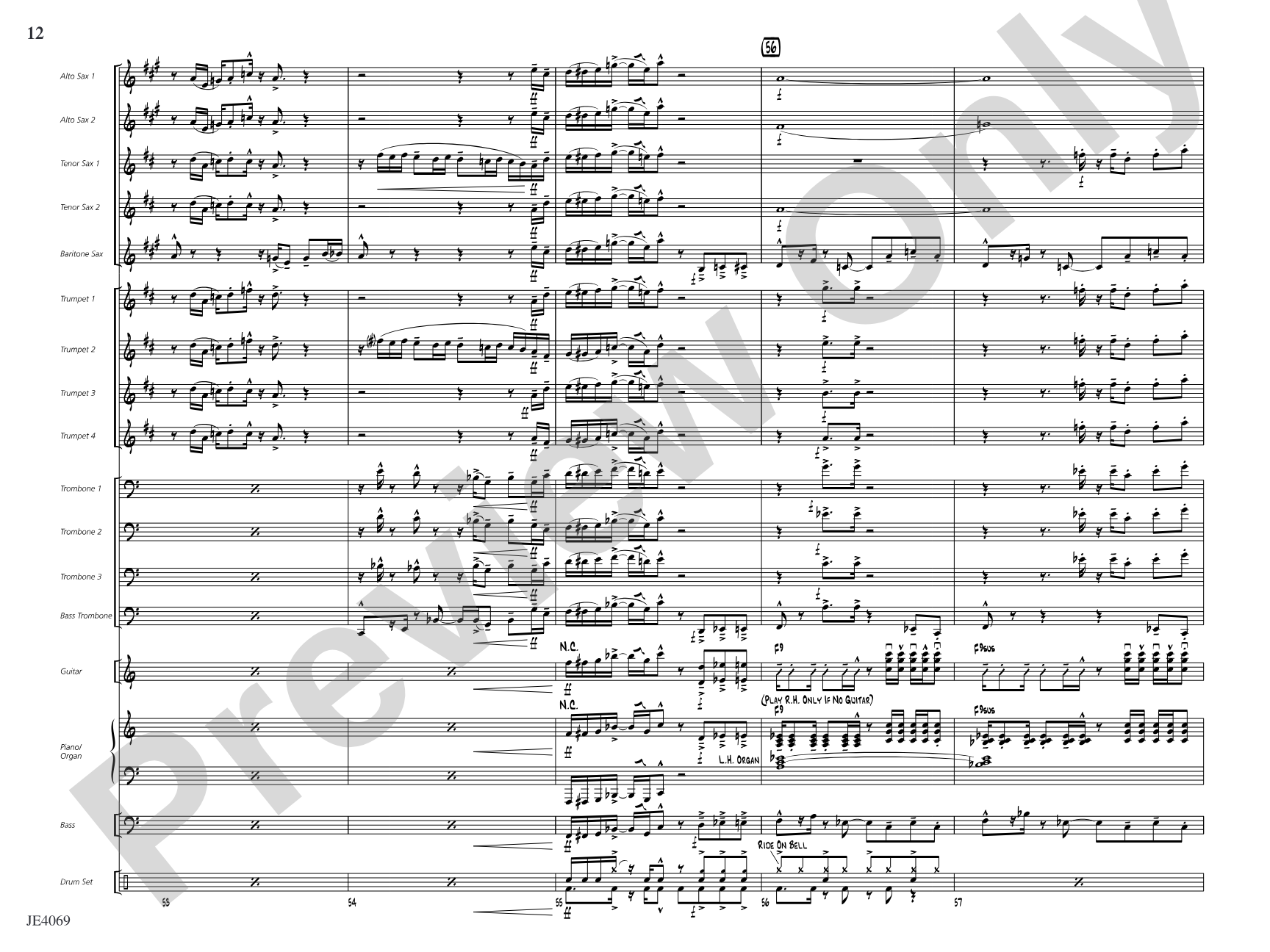 Calling Dr. Chops: Jazz Ensemble Conductor Score & Parts