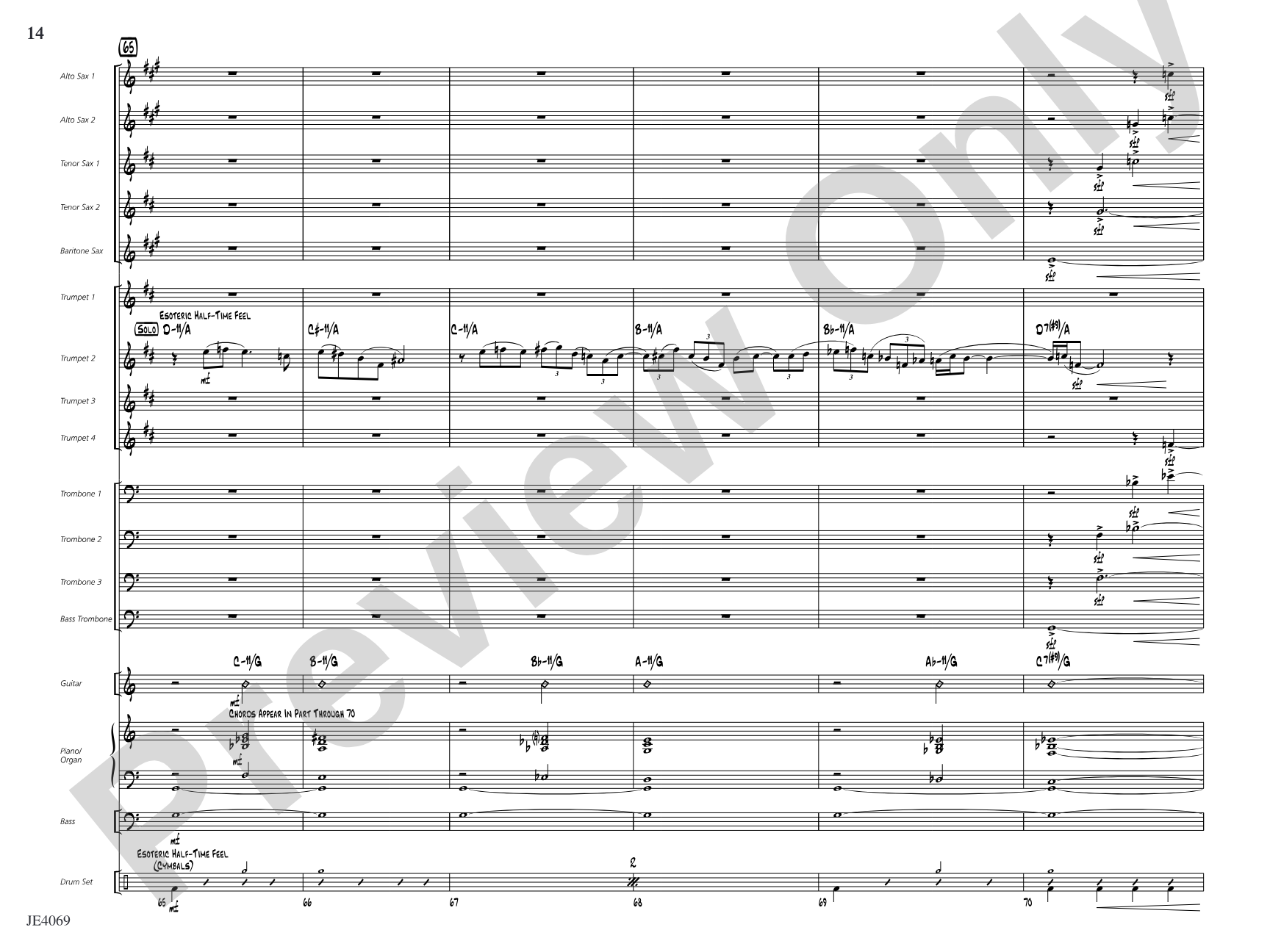 Calling Dr. Chops: Jazz Ensemble Conductor Score & Parts