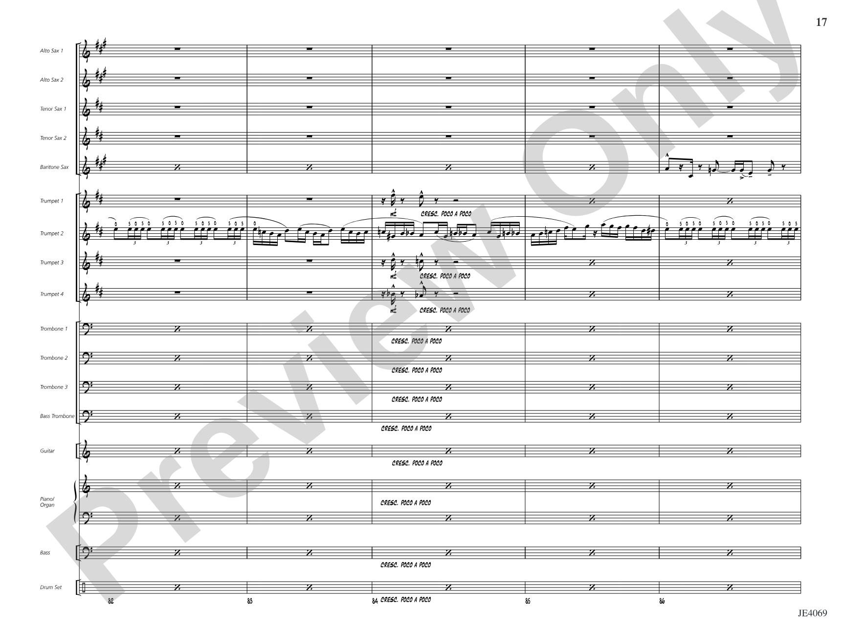 Calling Dr. Chops: Jazz Ensemble Conductor Score & Parts