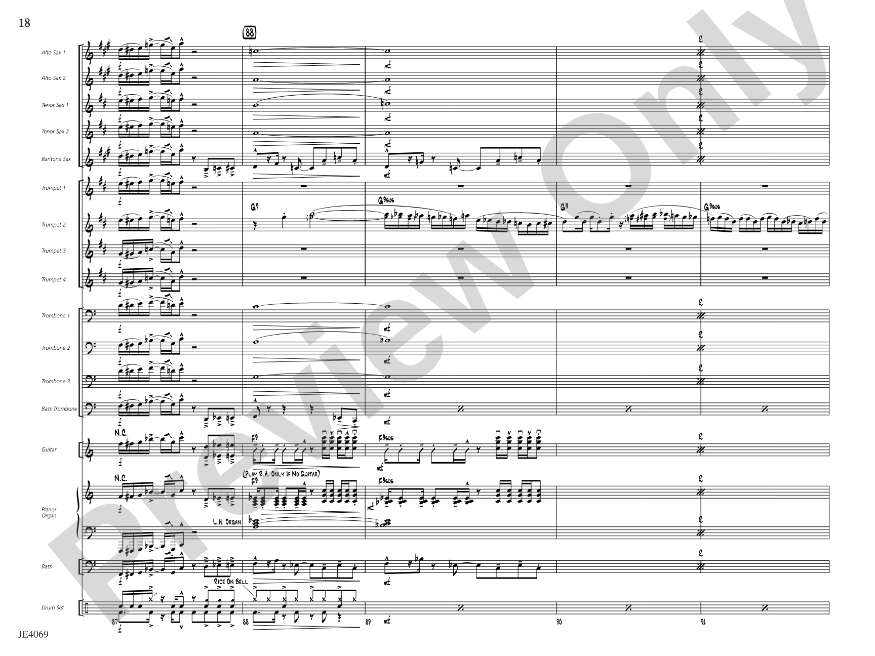 Calling Dr. Chops: Jazz Ensemble Conductor Score & Parts