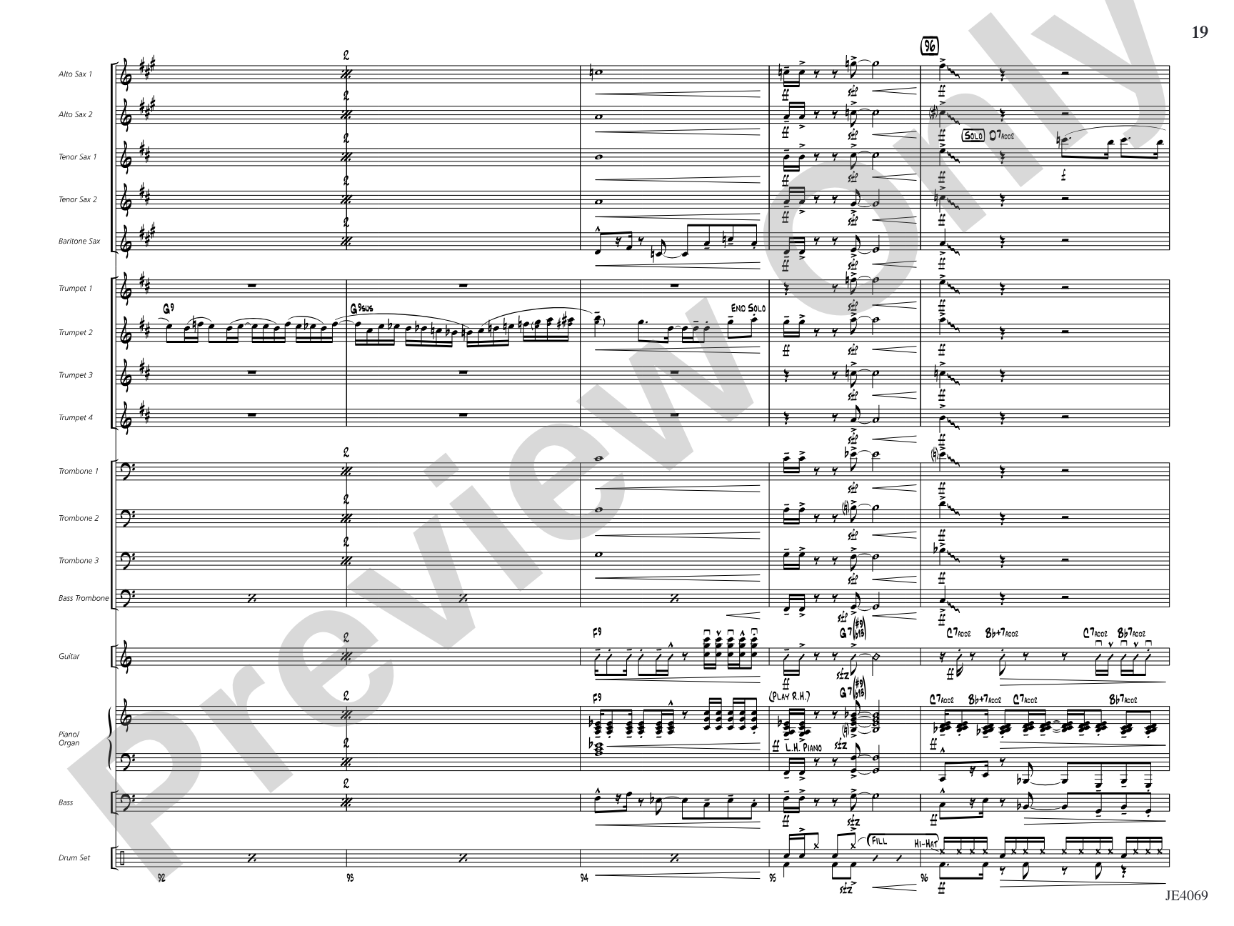 Calling Dr. Chops: Jazz Ensemble Conductor Score & Parts