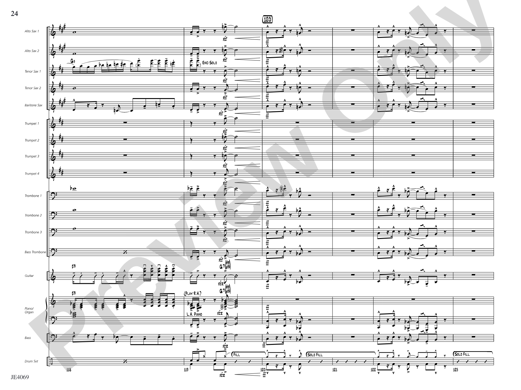 Calling Dr. Chops: Jazz Ensemble Conductor Score & Parts