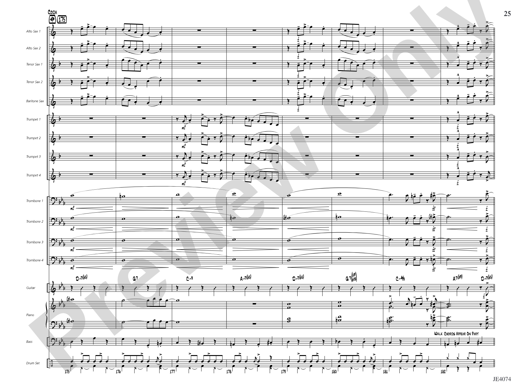 Crescent River Ramble: Jazz Ensemble Conductor Score & Parts
