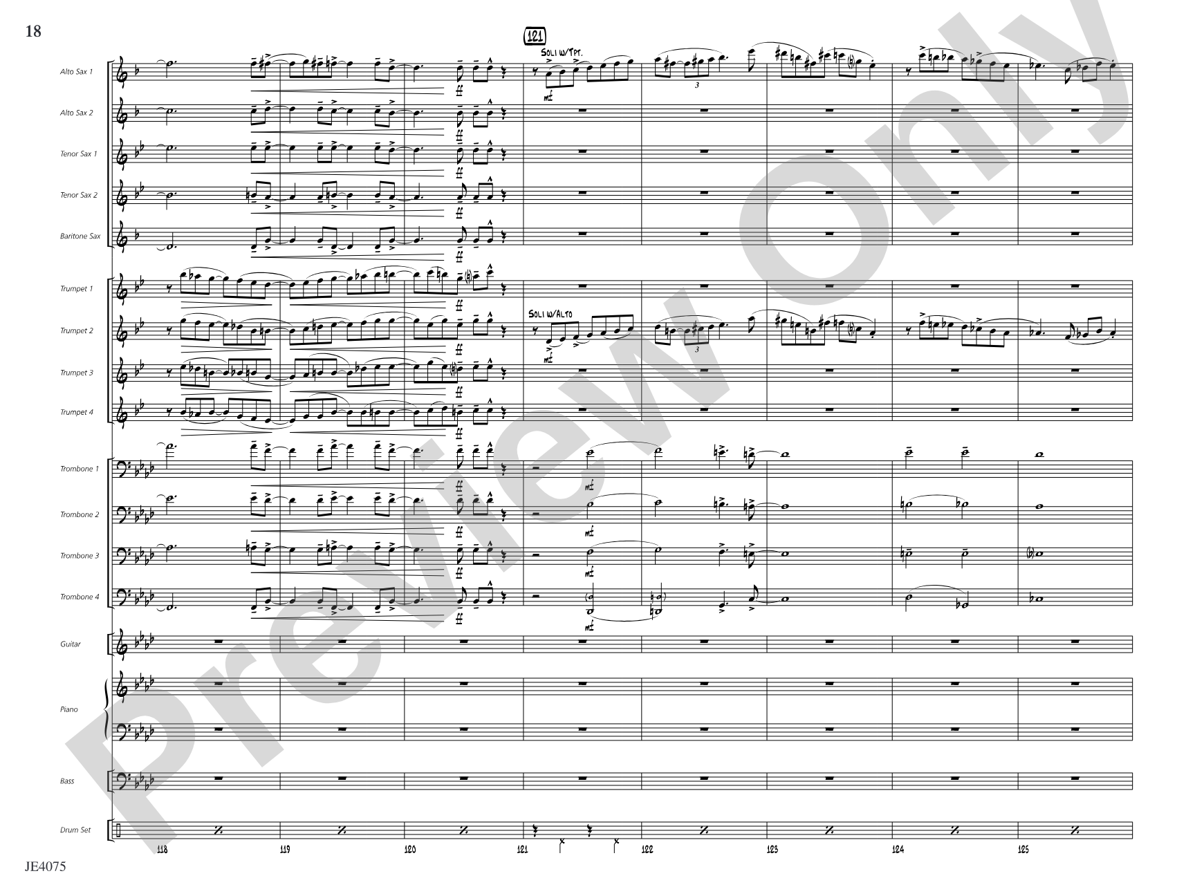 Quiscalus Quiscula: Jazz Ensemble Conductor Score & Parts