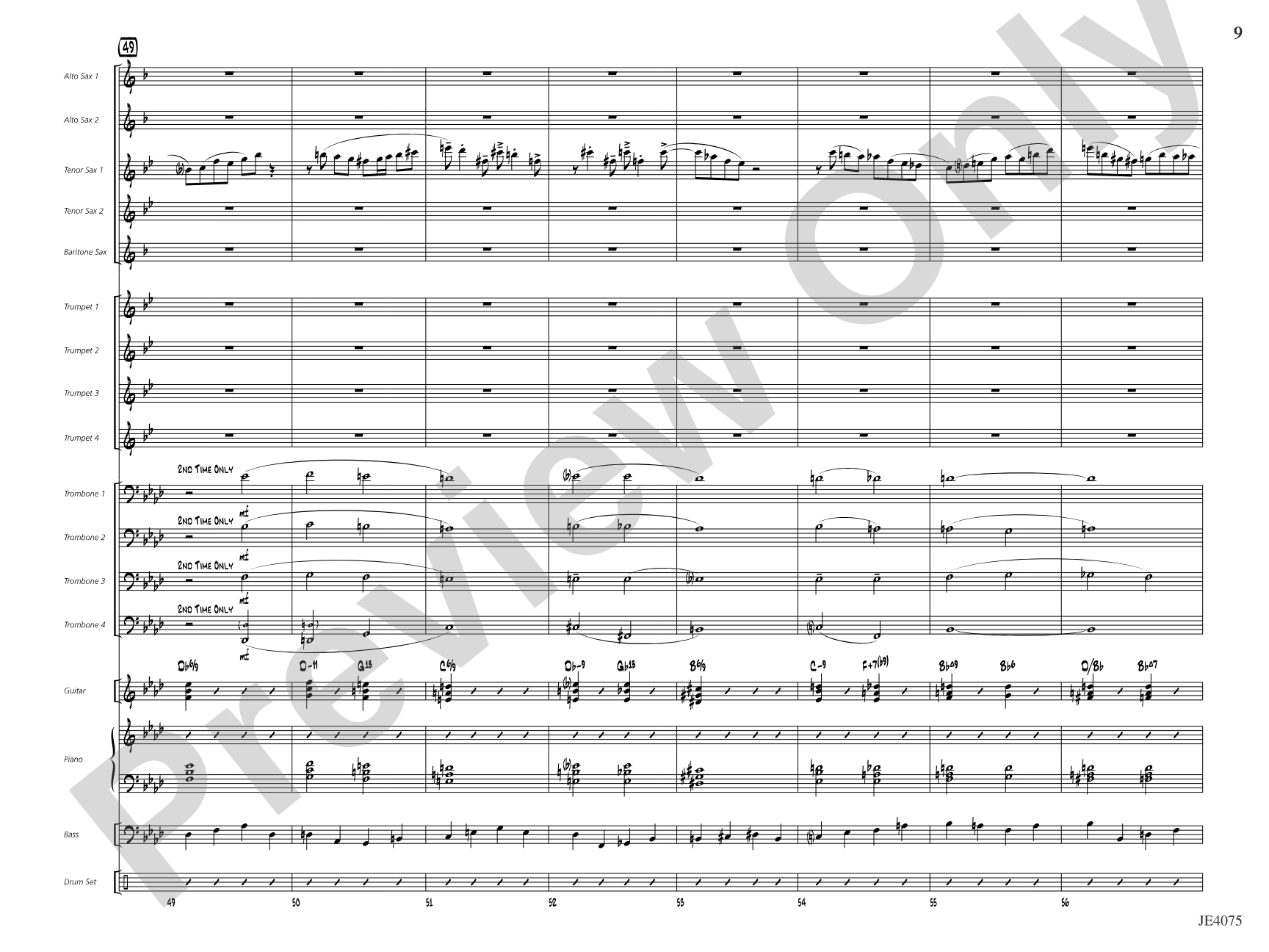 Quiscalus Quiscula: Jazz Ensemble Conductor Score & Parts