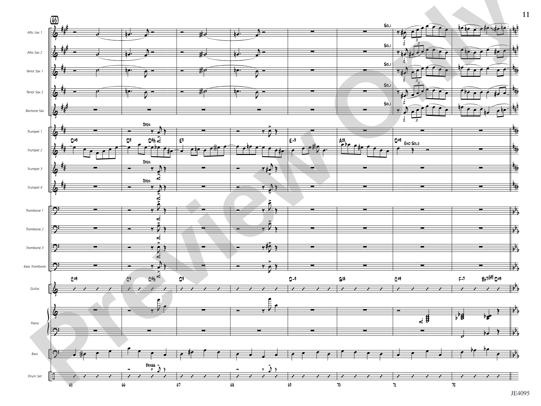 Both Hands Swingin': Jazz Ensemble Conductor Score & Parts