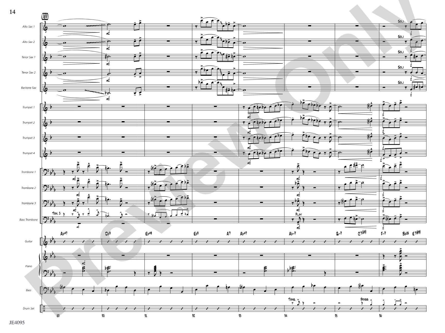 Both Hands Swingin': Jazz Ensemble Conductor Score & Parts