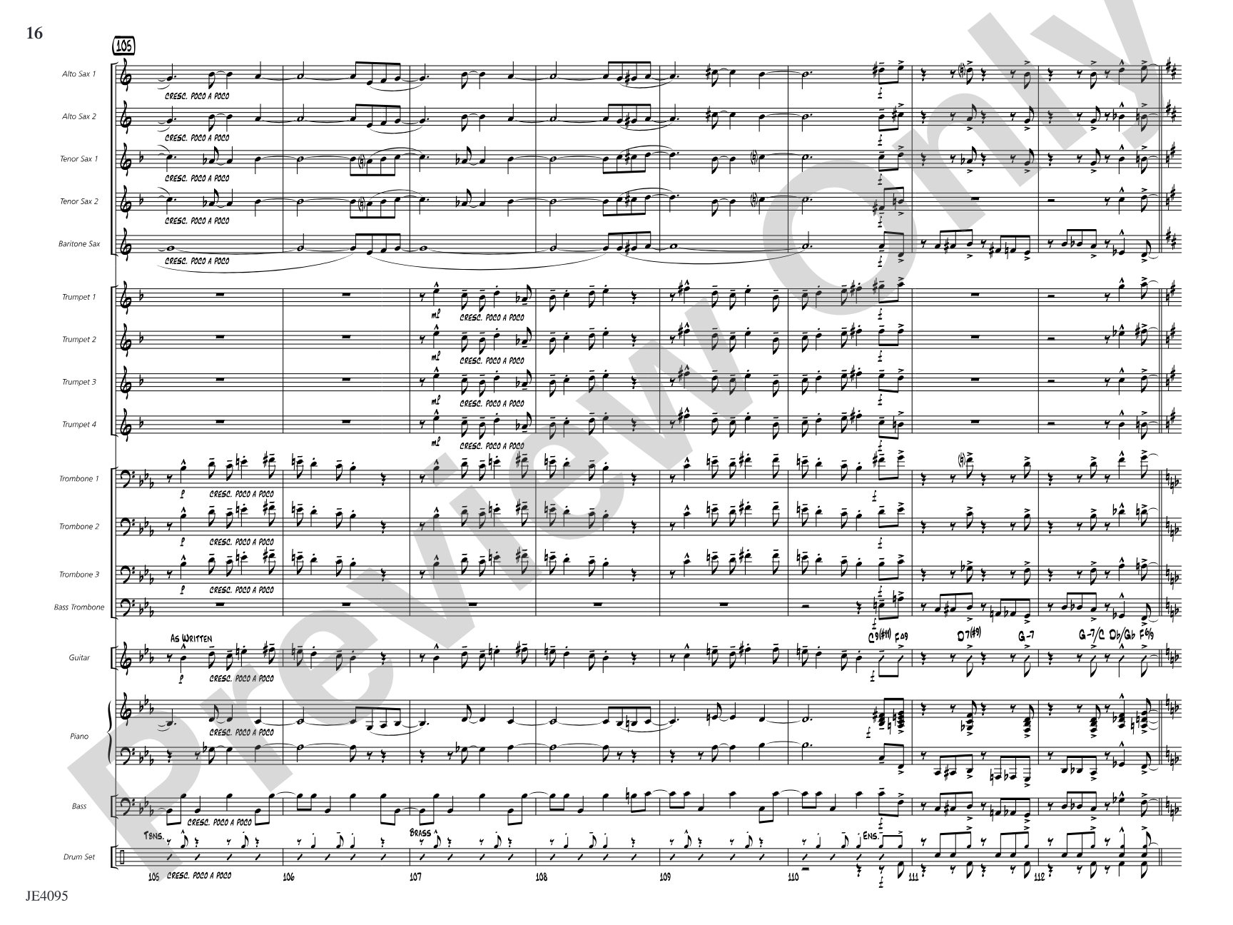 Both Hands Swingin': Jazz Ensemble Conductor Score & Parts
