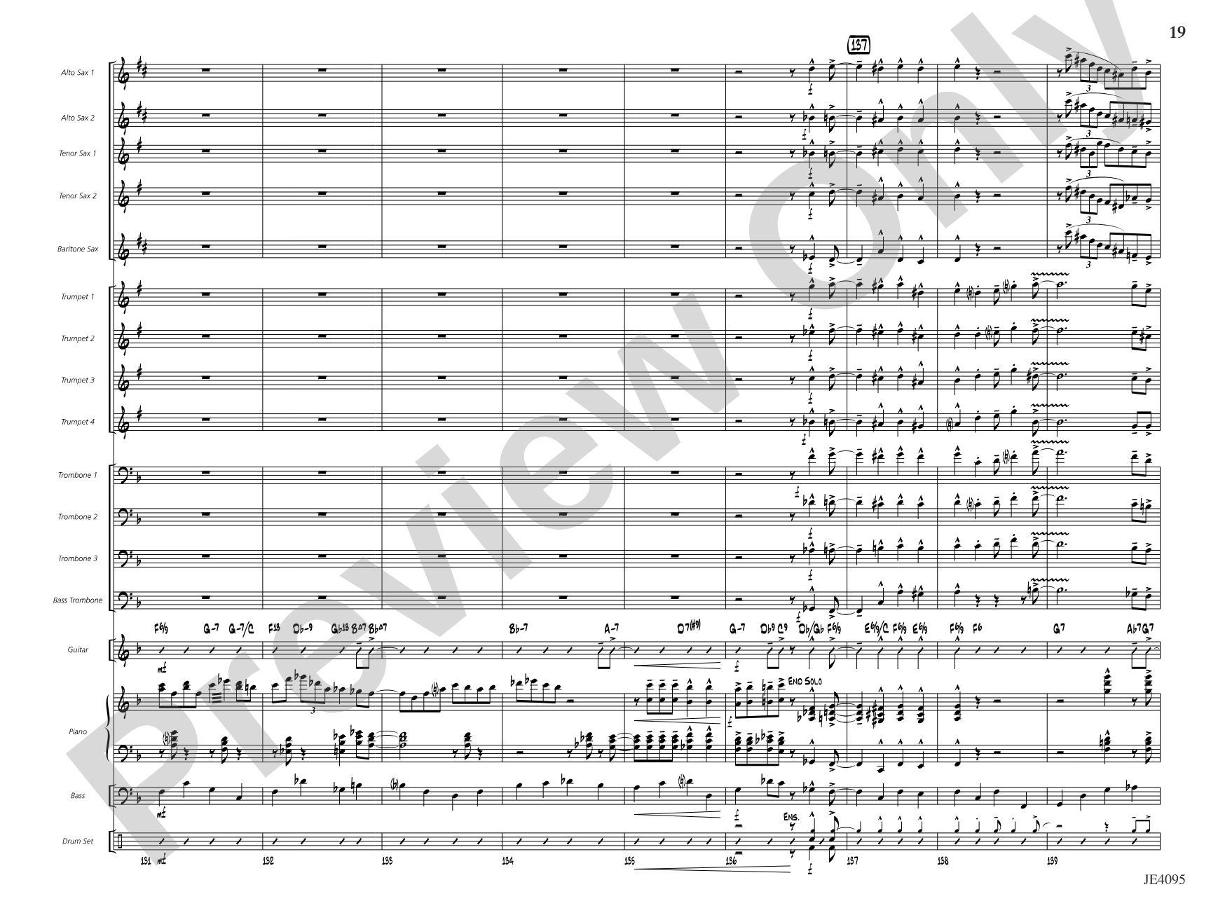Both Hands Swingin': Jazz Ensemble Conductor Score & Parts