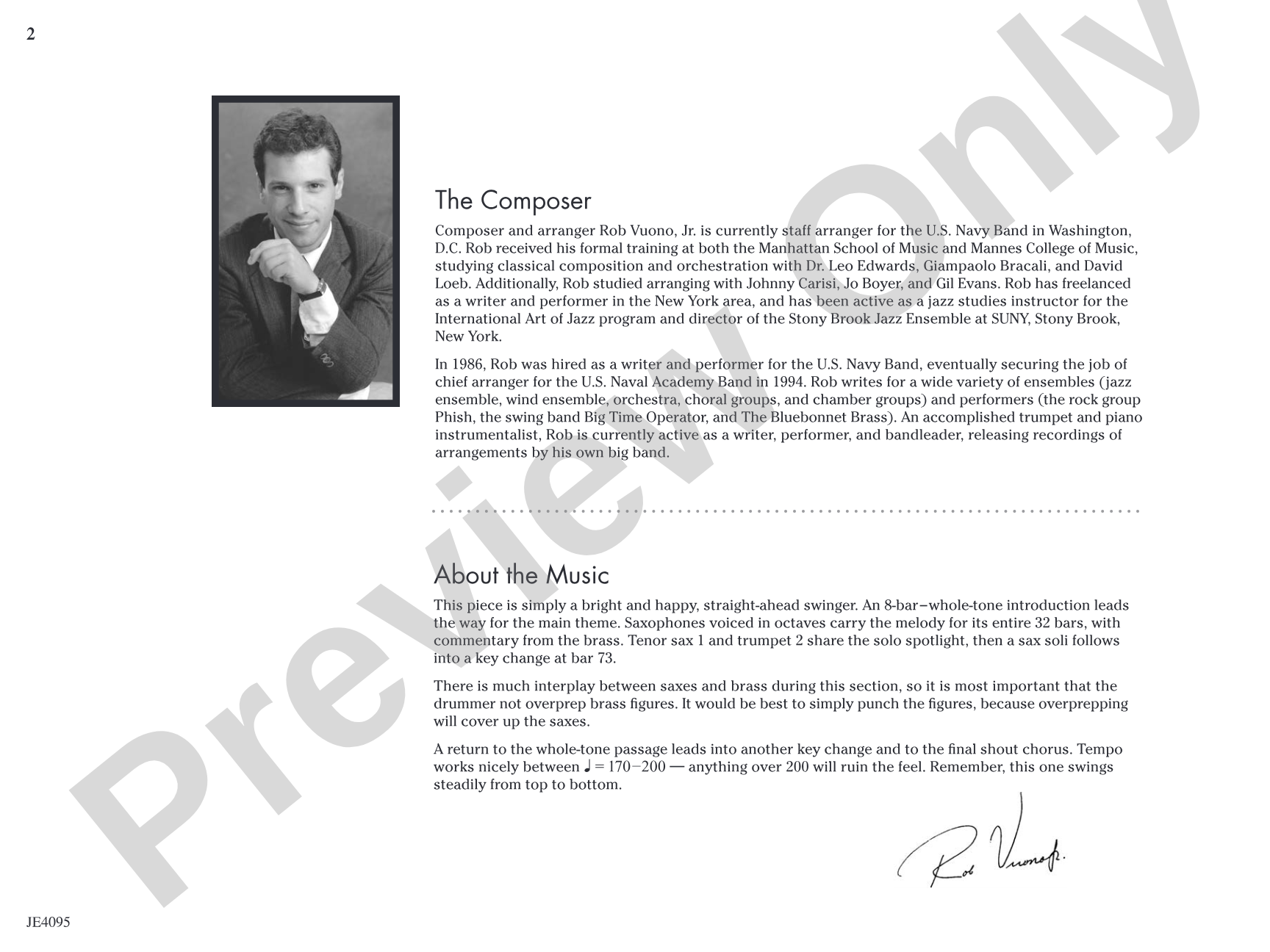 Both Hands Swingin': Jazz Ensemble Conductor Score & Parts