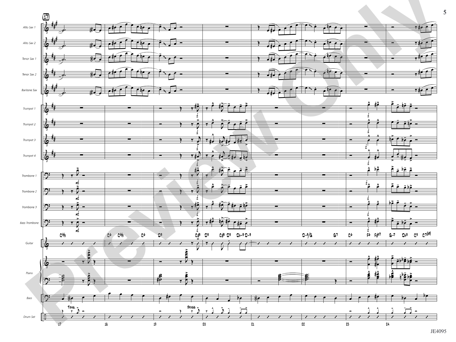 Both Hands Swingin': Jazz Ensemble Conductor Score & Parts