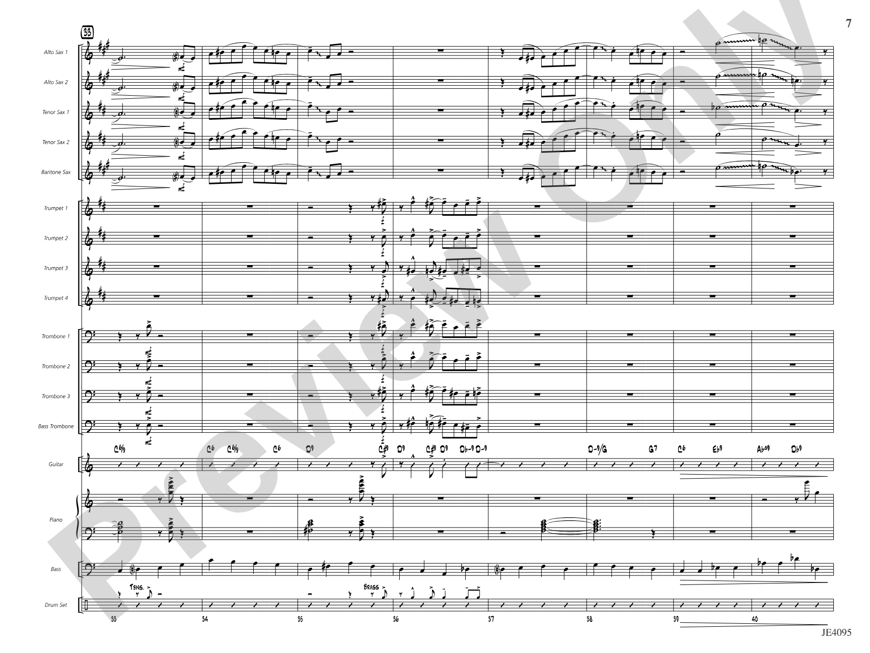 Both Hands Swingin': Jazz Ensemble Conductor Score & Parts