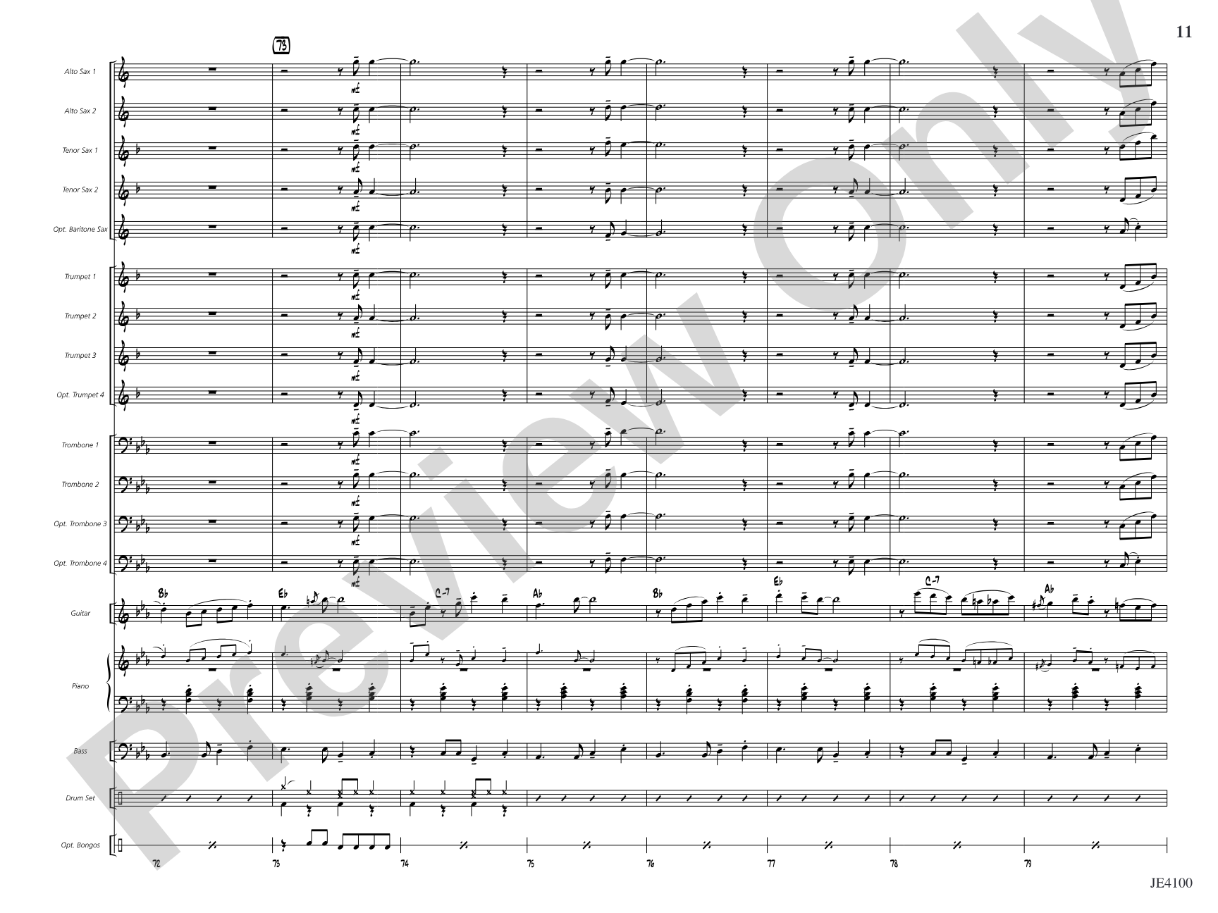 Everything's Irie: Jazz Ensemble Conductor Score & Parts