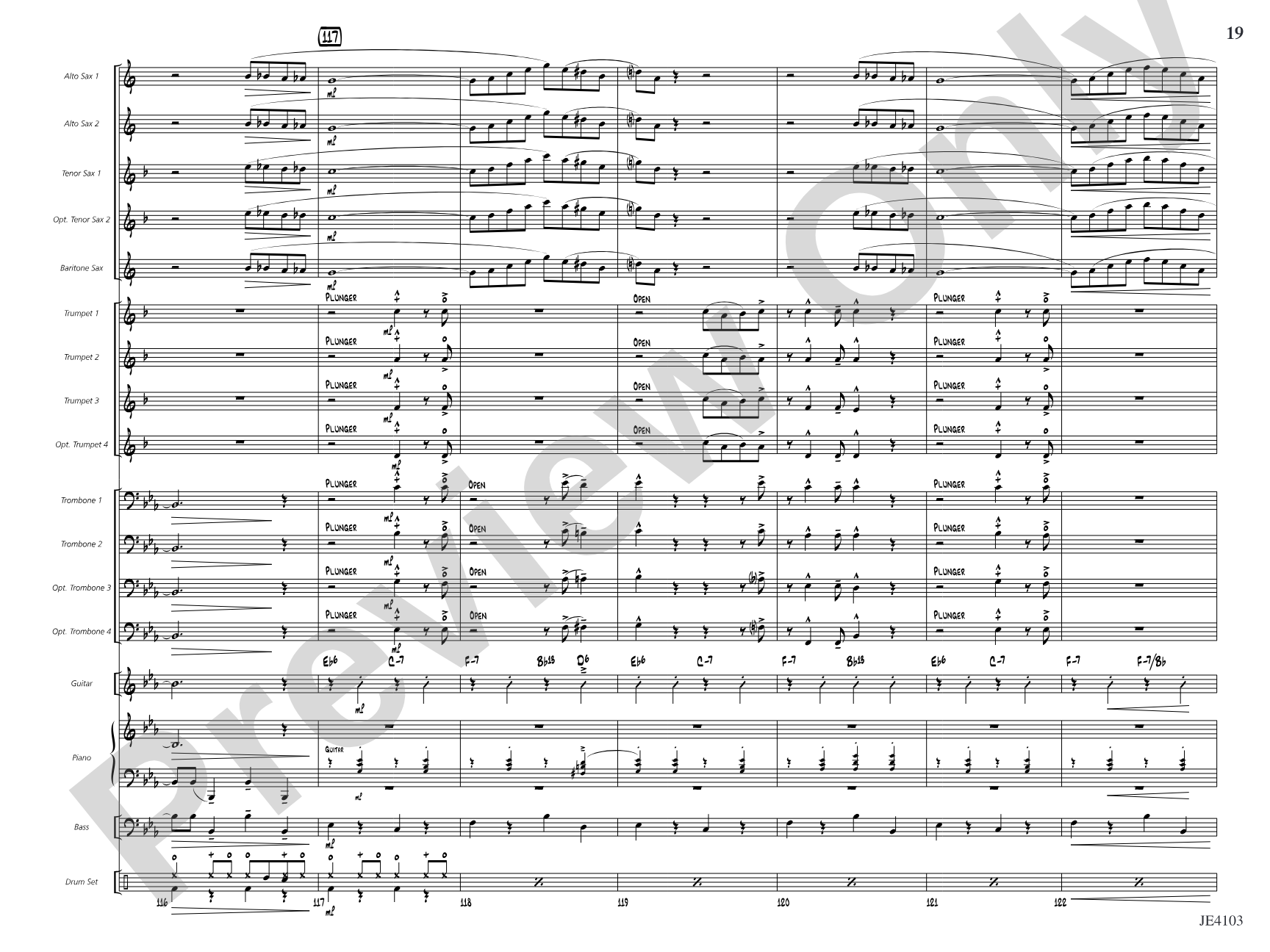 Swing Spoken Here: Jazz Ensemble Conductor Score & Parts