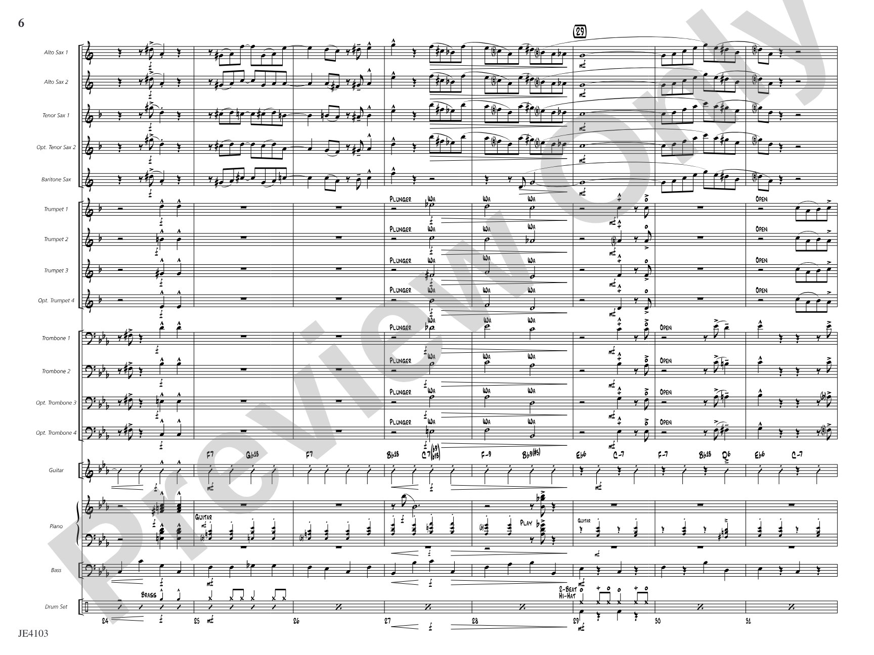 Swing Spoken Here: Jazz Ensemble Conductor Score & Parts