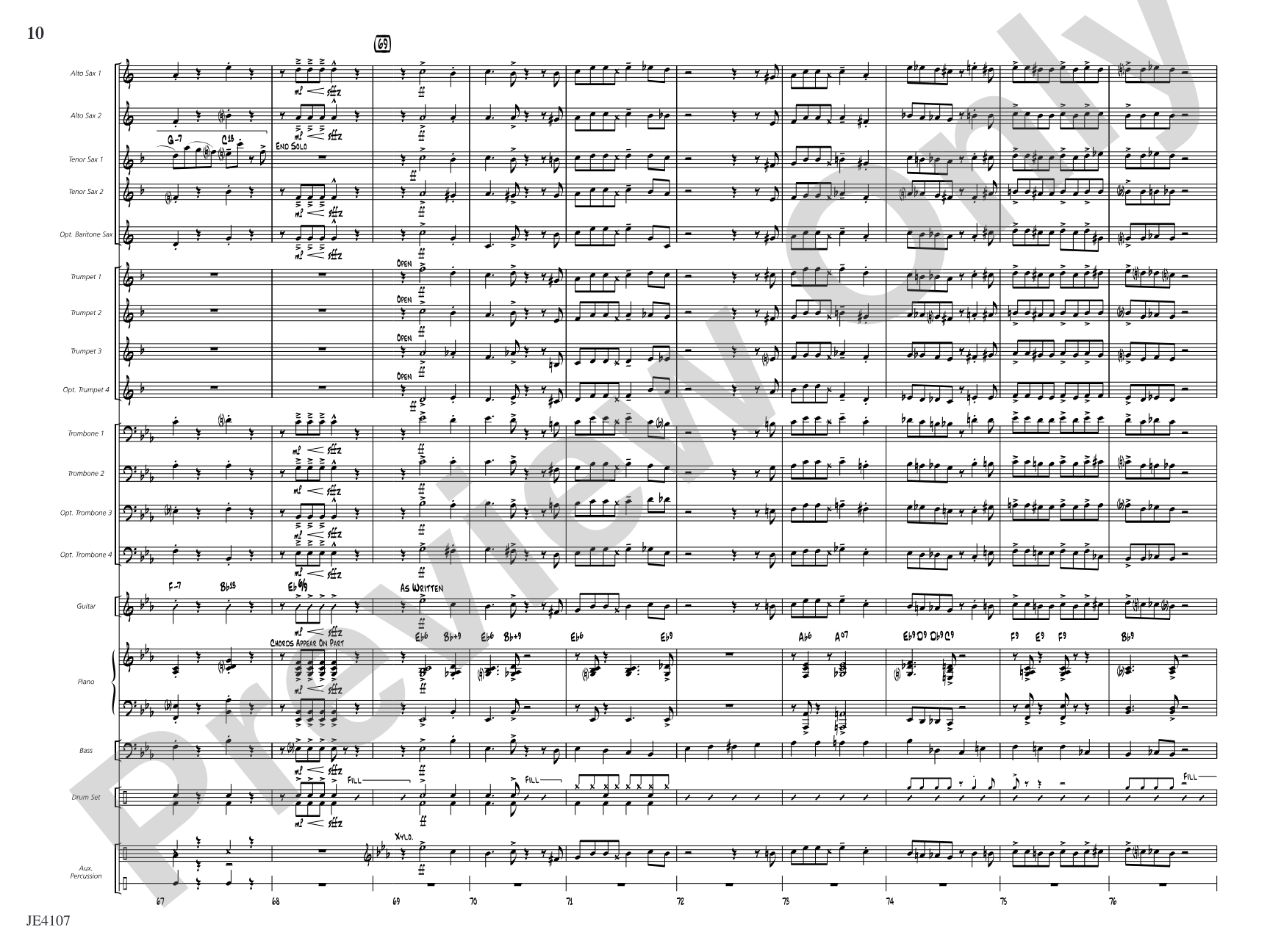 Jingle Bell Boogie: Jazz Ensemble Conductor Score & Parts