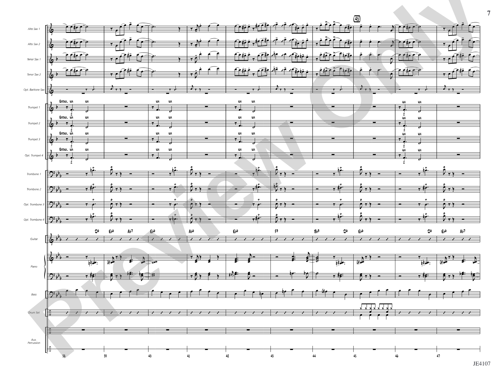 Jingle Bell Boogie: Jazz Ensemble Conductor Score & Parts