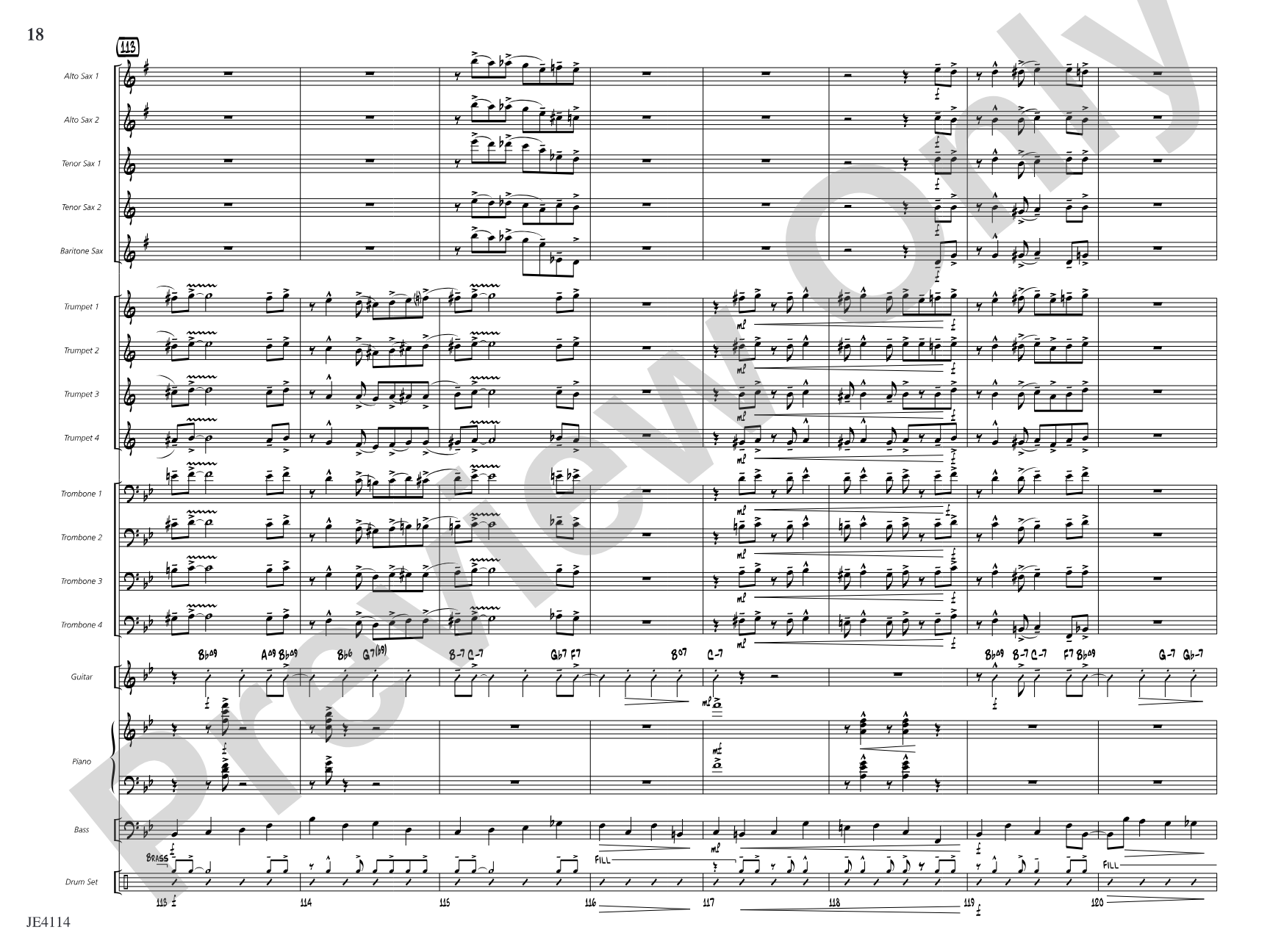 Swing Shift: Jazz Ensemble Conductor Score & Parts