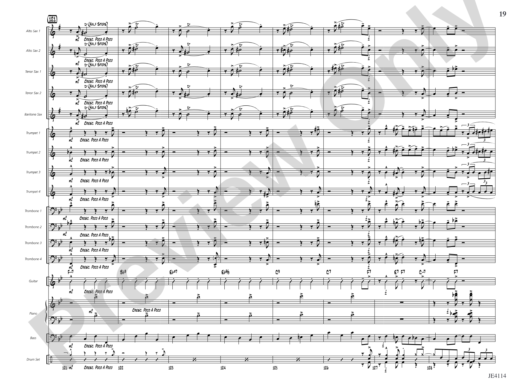 Swing Shift: Jazz Ensemble Conductor Score & Parts