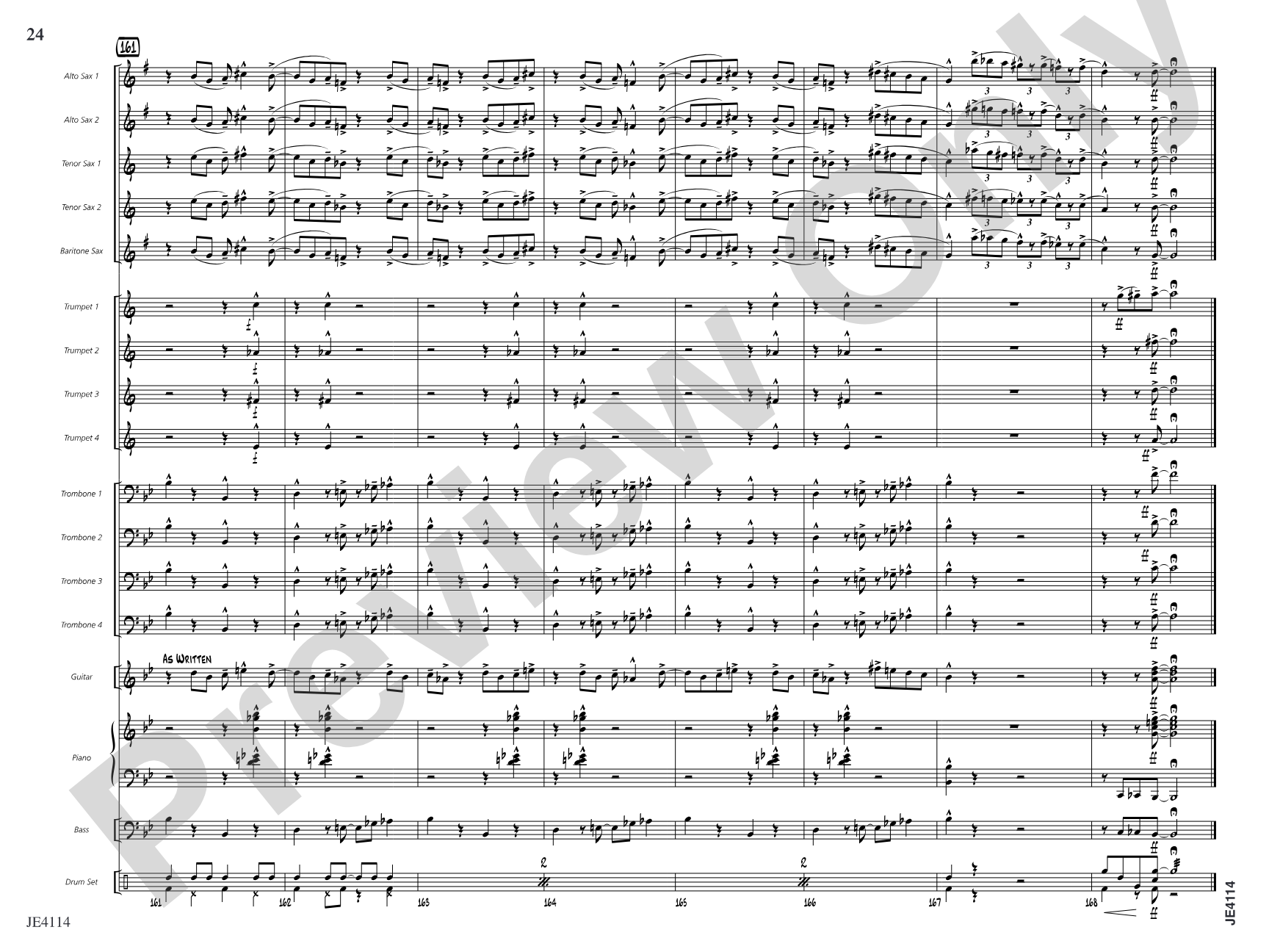 Swing Shift: Jazz Ensemble Conductor Score & Parts