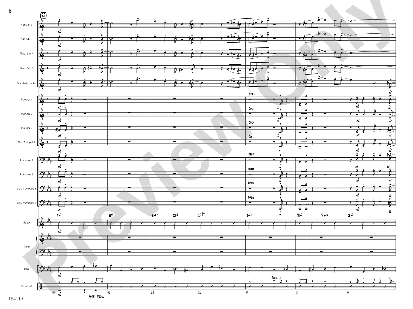 Just Playin' Around: Jazz Ensemble Conductor Score & Parts