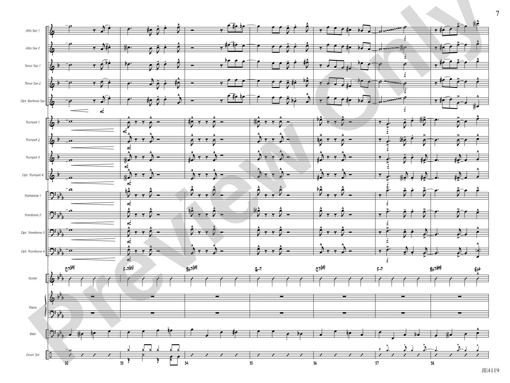 Just Playin' Around: Jazz Ensemble Conductor Score & Parts