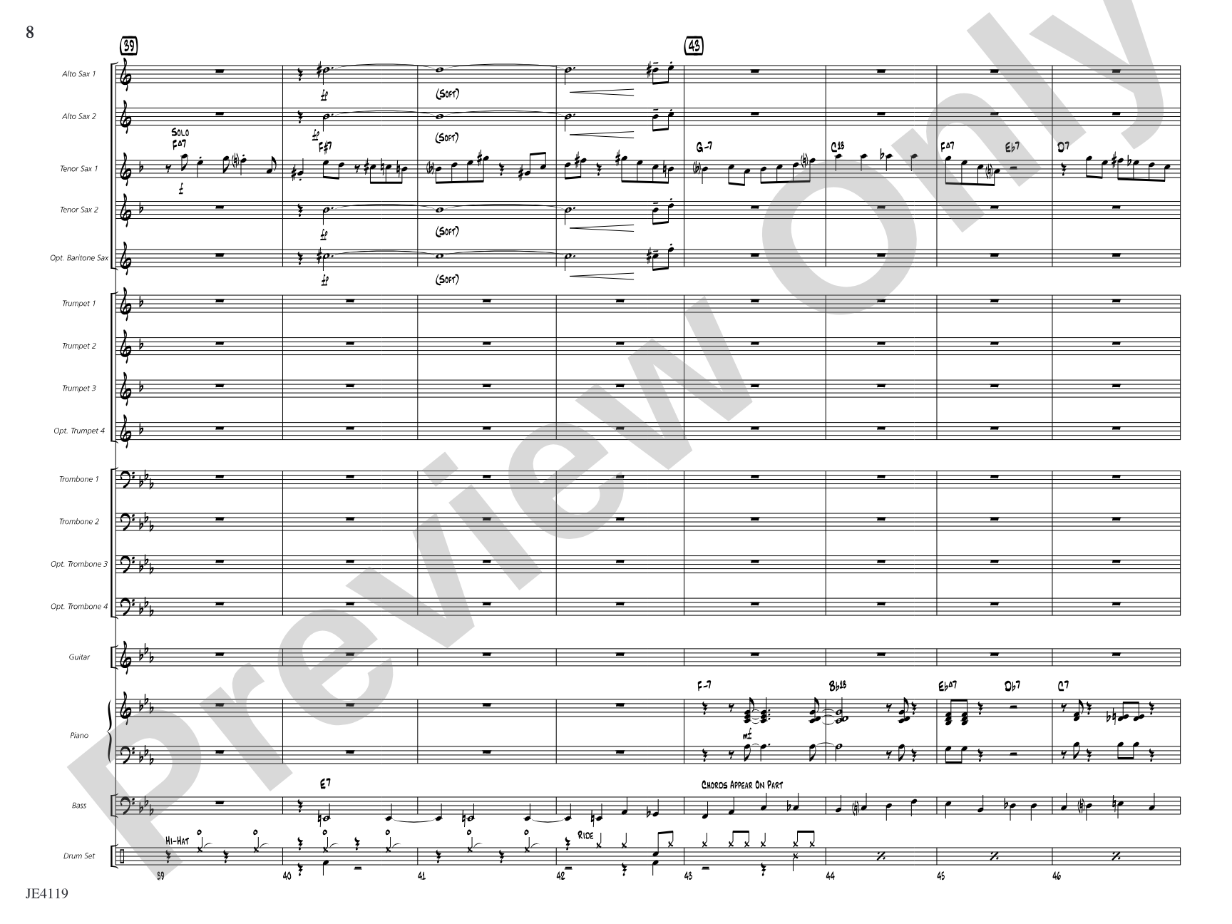 Just Playin' Around: Jazz Ensemble Conductor Score & Parts