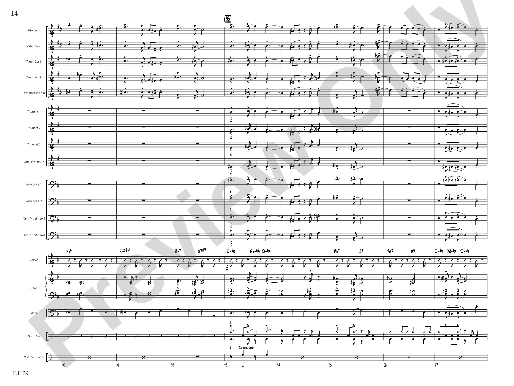 Scat Cat: Jazz Ensemble Conductor Score & Parts