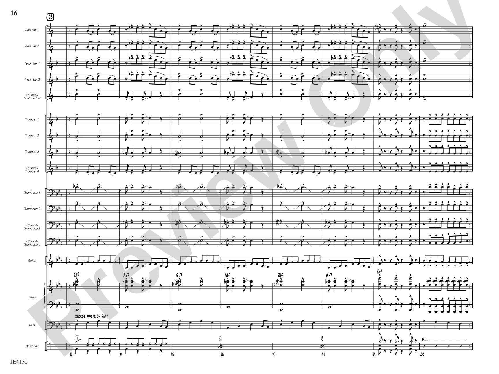 Shake, Twist, and Jump: Jazz Ensemble Conductor Score & Parts